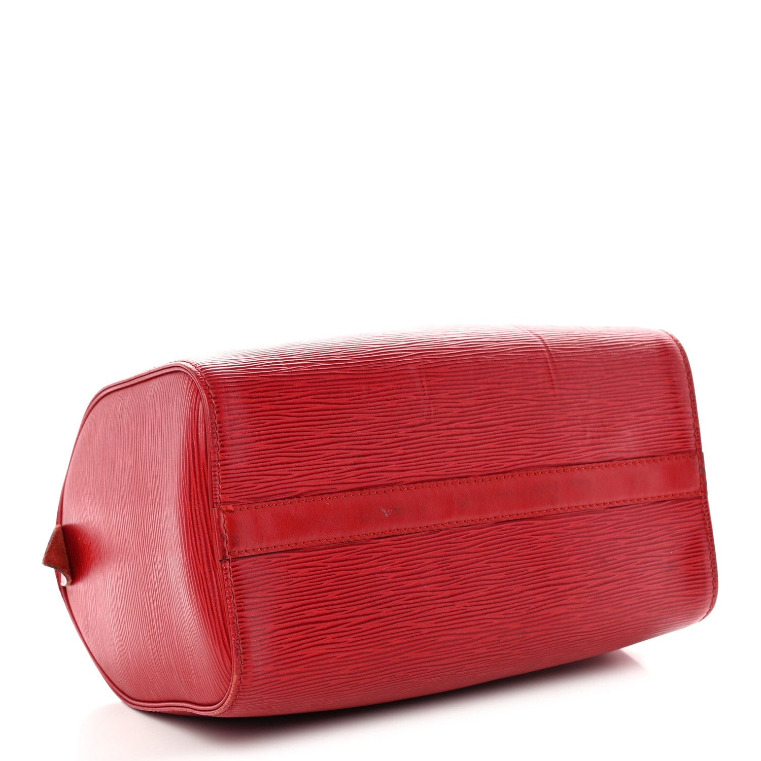 Louis Vuitton Epi Speedy 25 Castillan Red