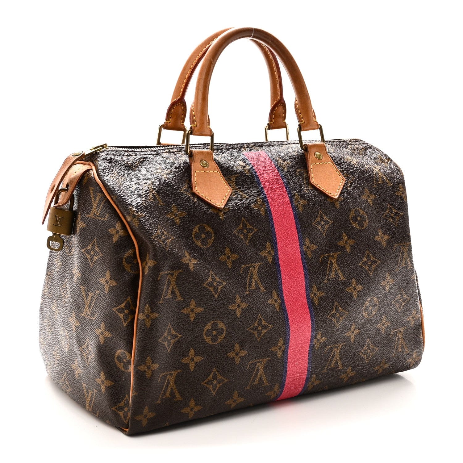 Louis Vuitton Monogram My LV Heritage Speedy 30 Fuchsia Violet