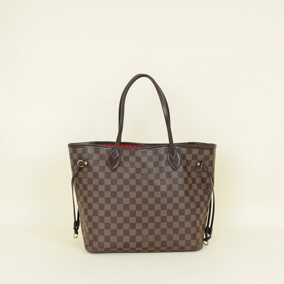 Louis Vuitton Damier Ebene Neverfull MM Bag