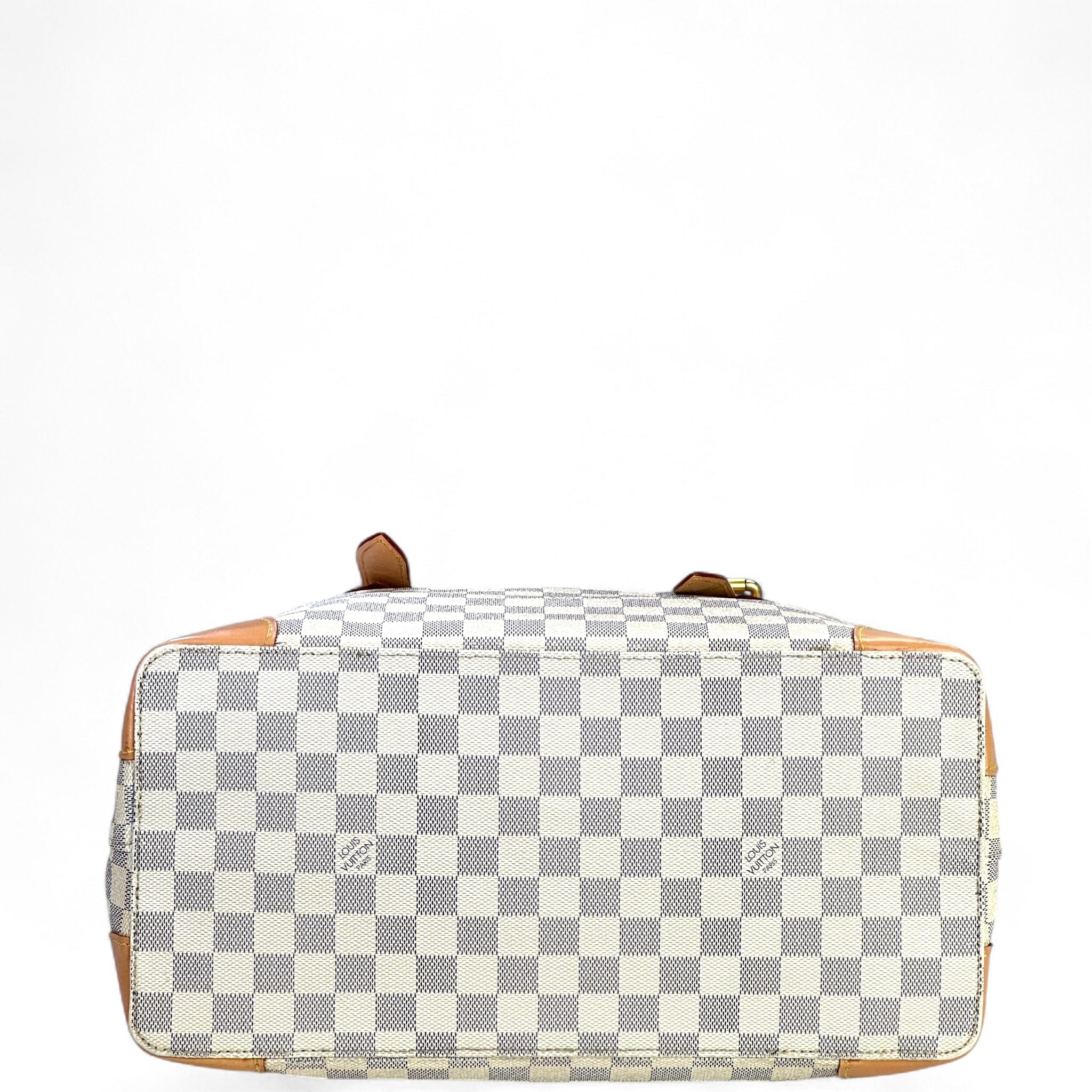 Louis Vuitton Damier Azur Hampstead MM Tote Bag