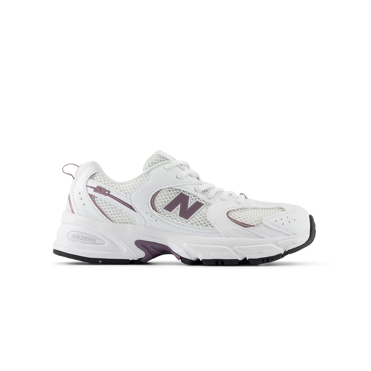 New Balance 530 White Dark Ice Wine