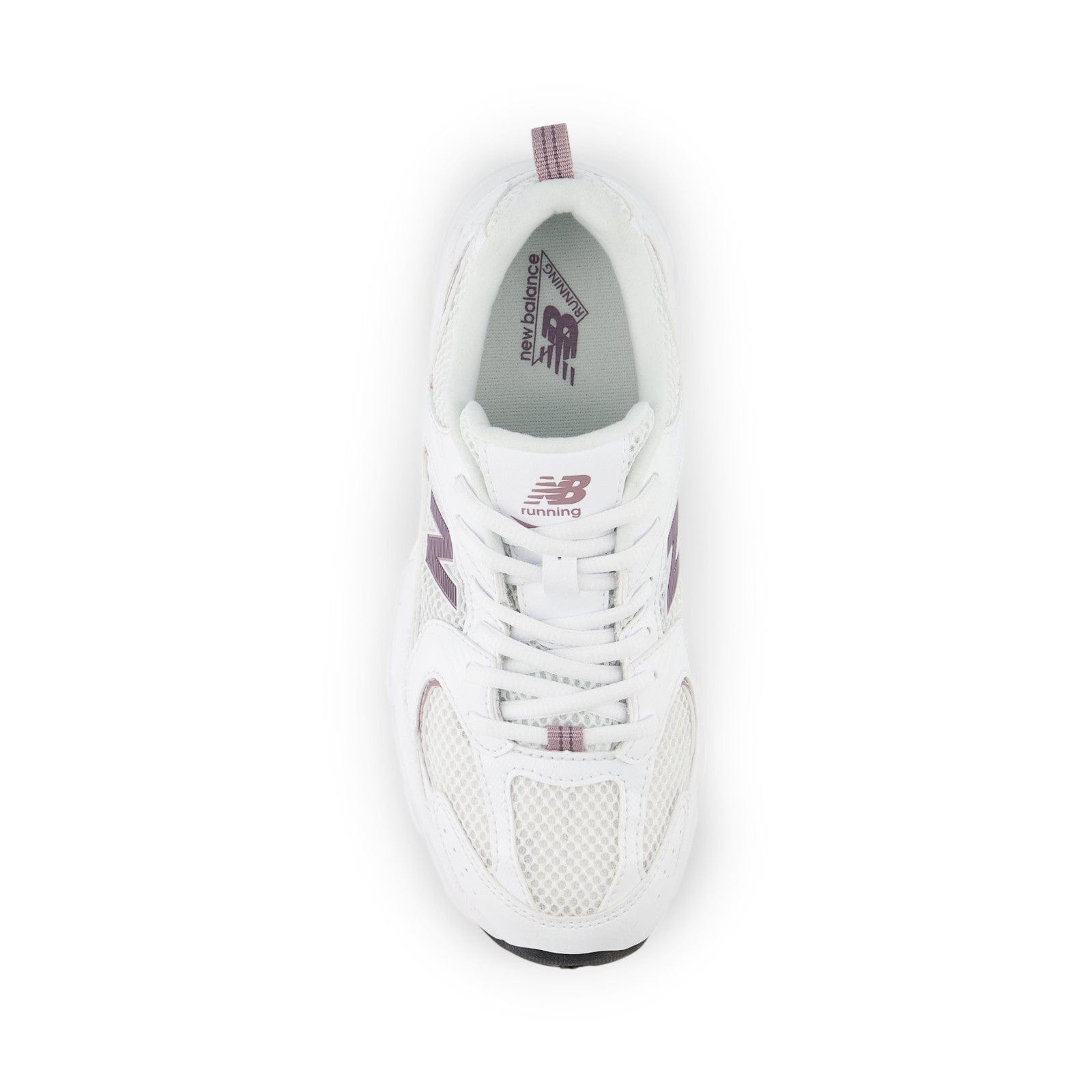 New Balance 530 White Dark Ice Wine