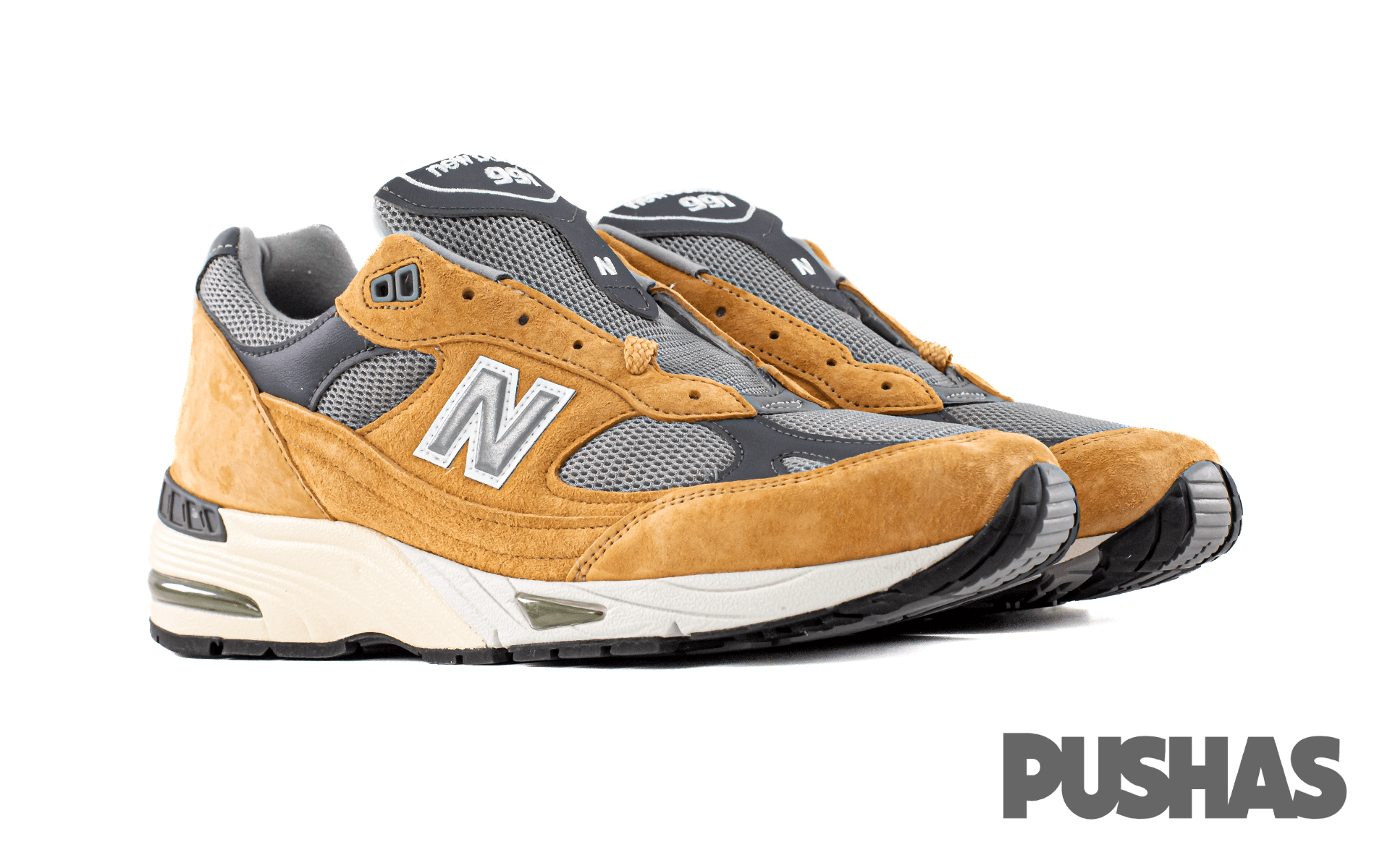 New Balance 991 MiUK Tan Grey Dark Grey (2022)