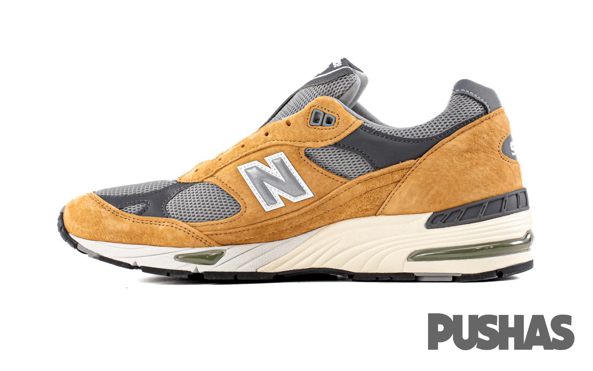 New Balance 991 MiUK Tan Grey Dark Grey (2022)