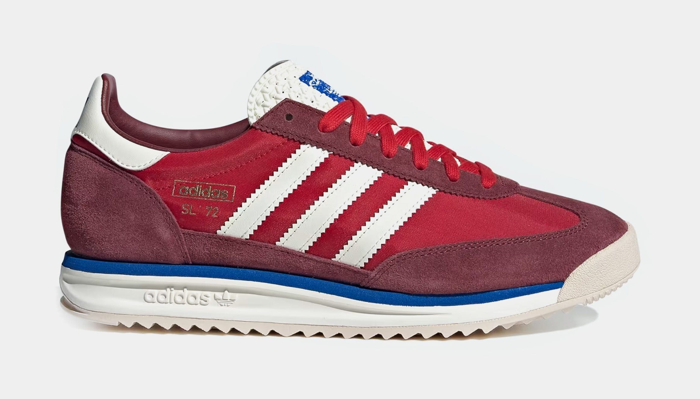 adidas SL 72 RS Mens Running Shoes (Shadow Red/White/Blue)