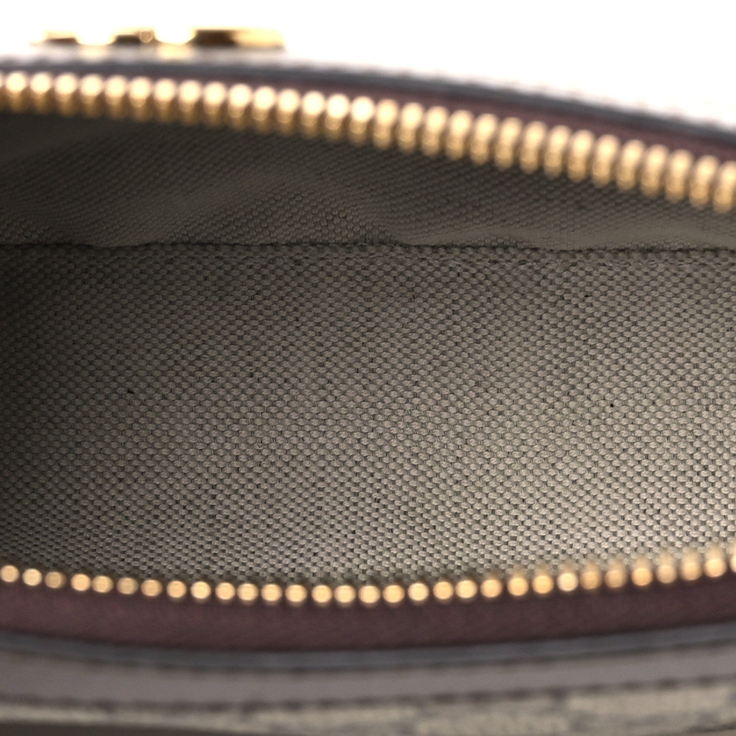 Gucci GG Supreme Monogram Textured Dollar Calfskin Web Small Ophidia GG Handbag Beige Ebony New Acero