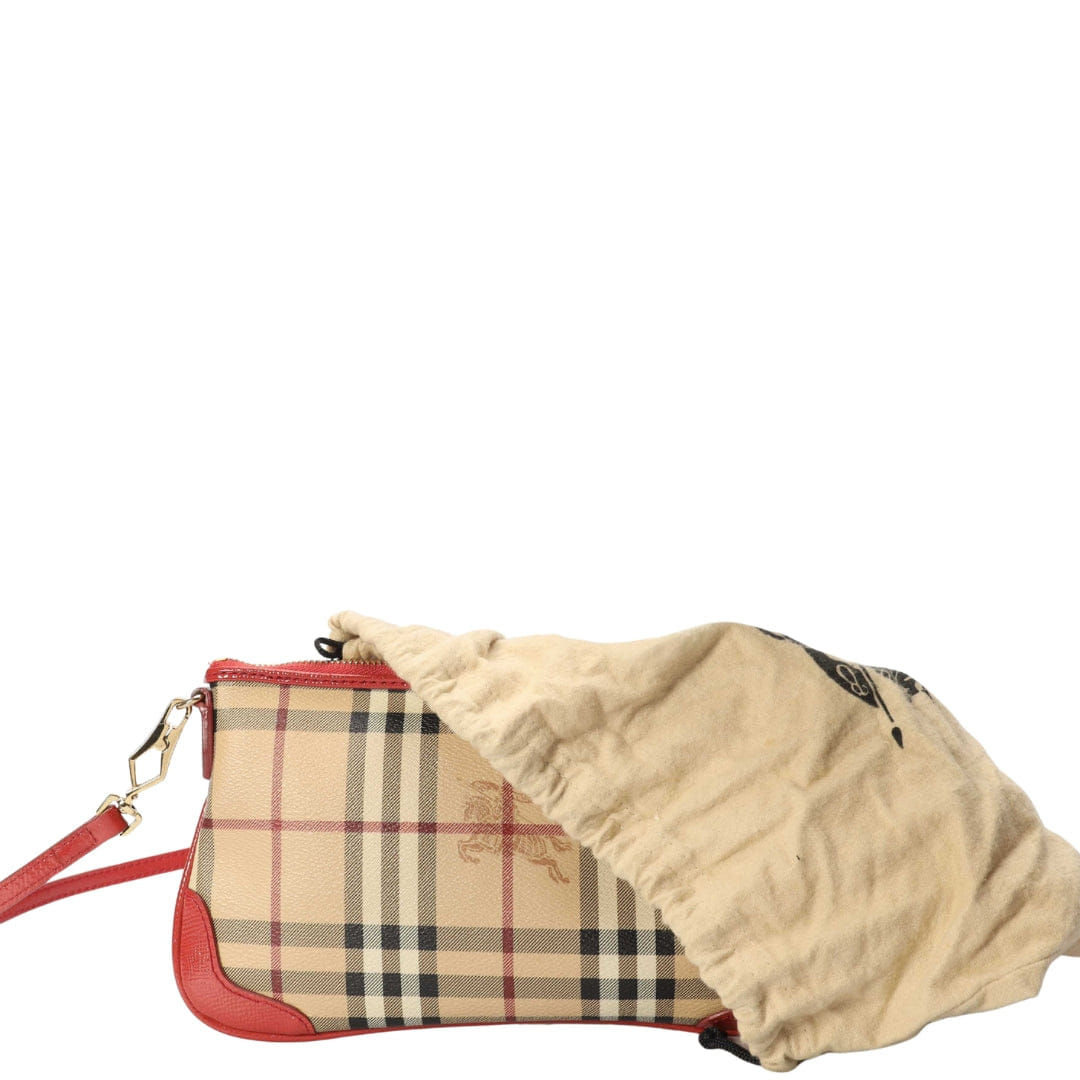 Burberry Haymarket Check Crossbody Bag