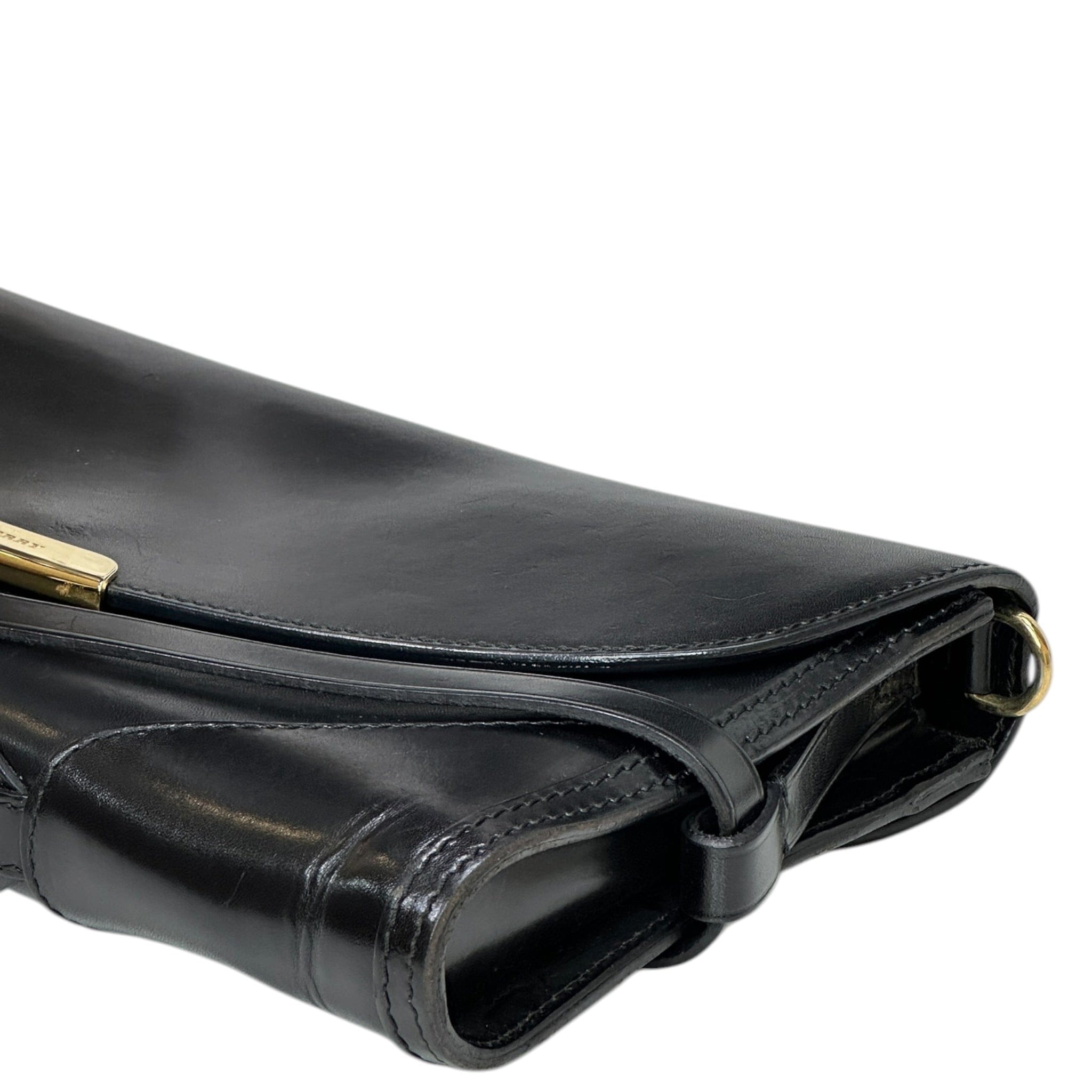 Burberry Katherine Crossbody Bag Black Leather