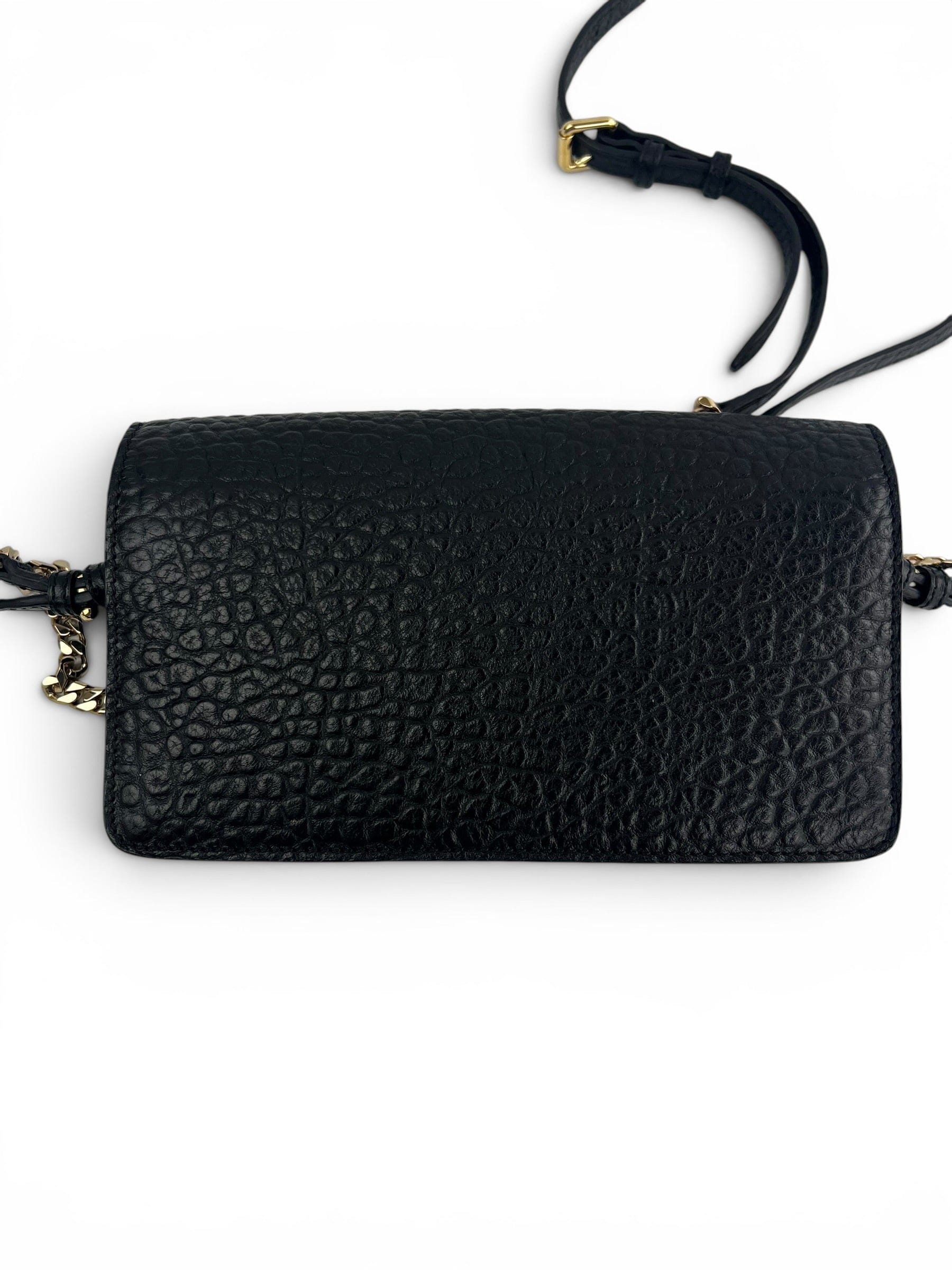 Burberry Black Leather Crossbody