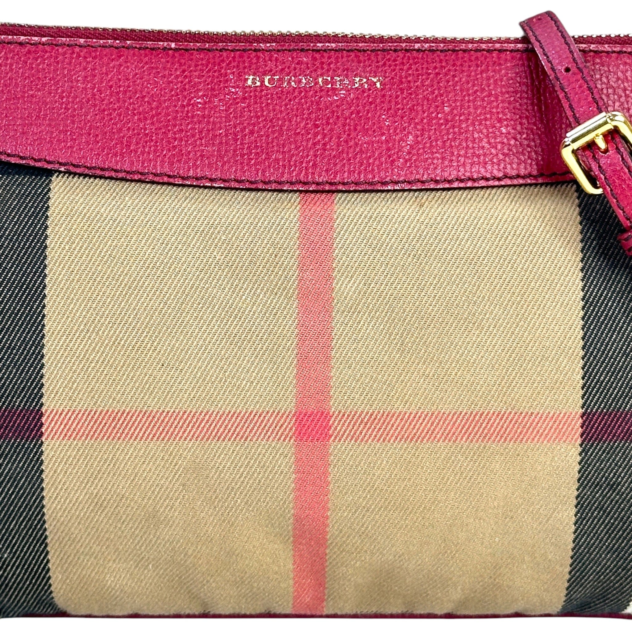 Burberry Derby Peyton House Check Crossbody Bag
