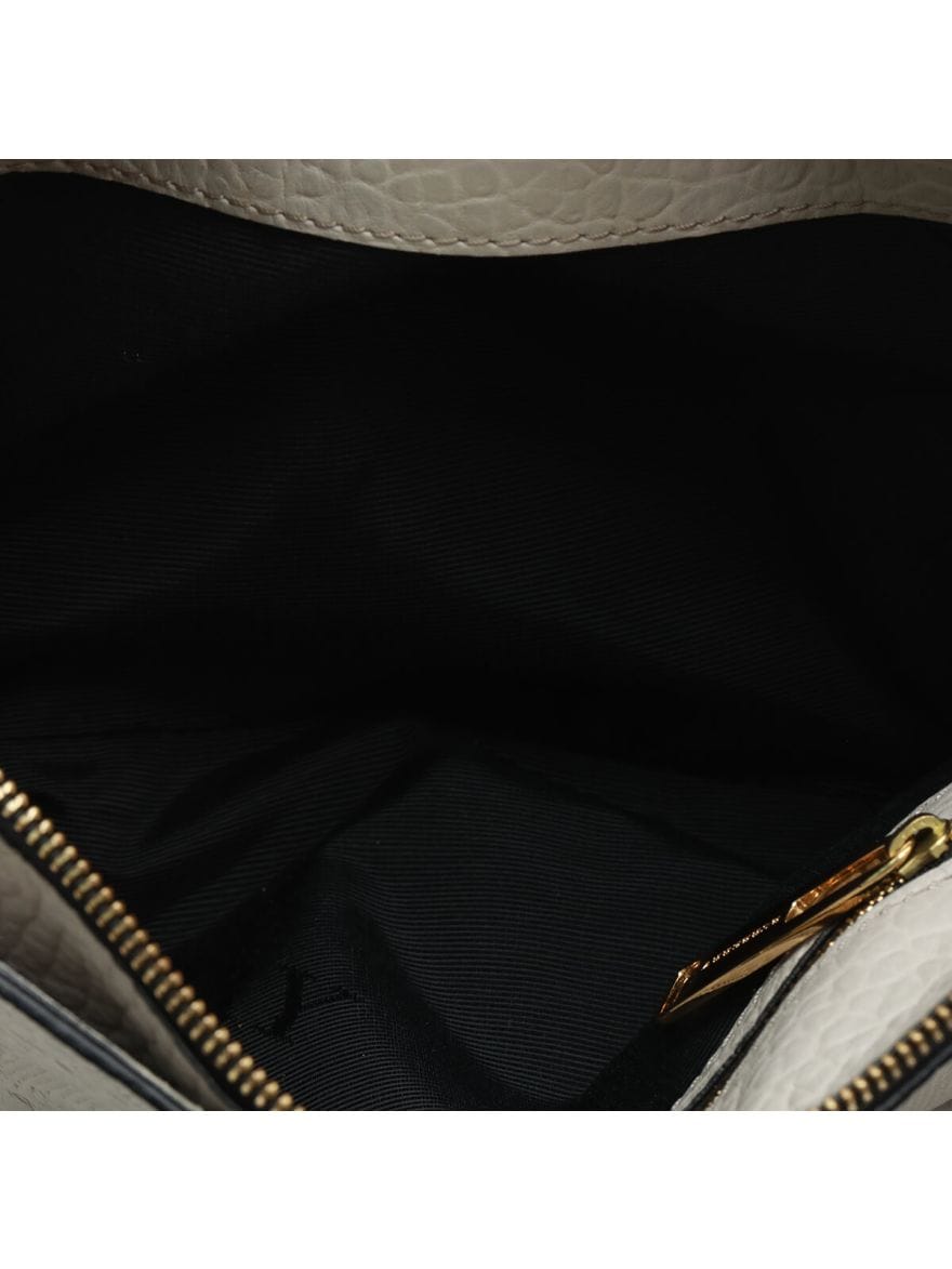 Burberry Grey Leather Crossbody Bag