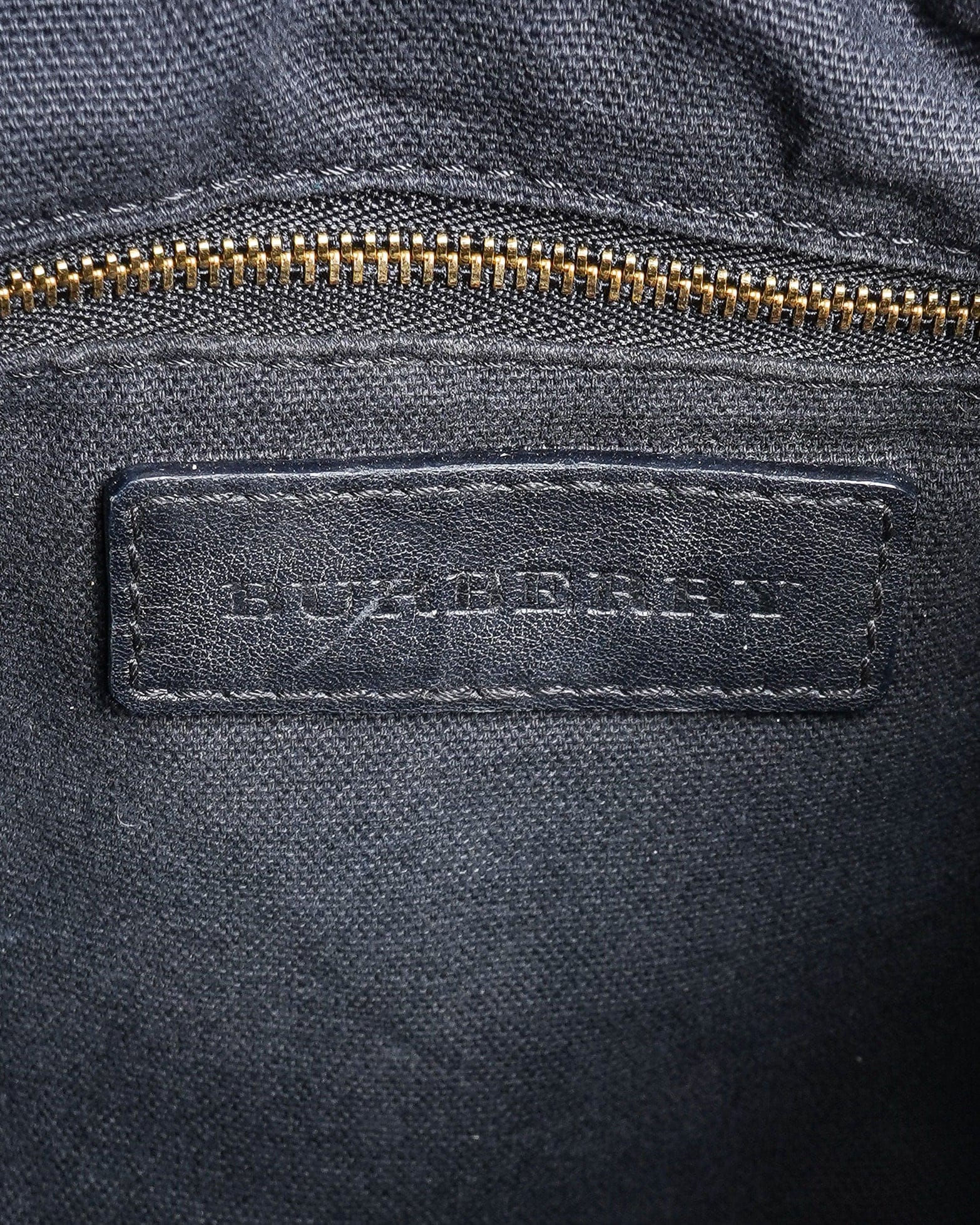 Burberry Little Crush House Check Print Leather Crossbody Bag