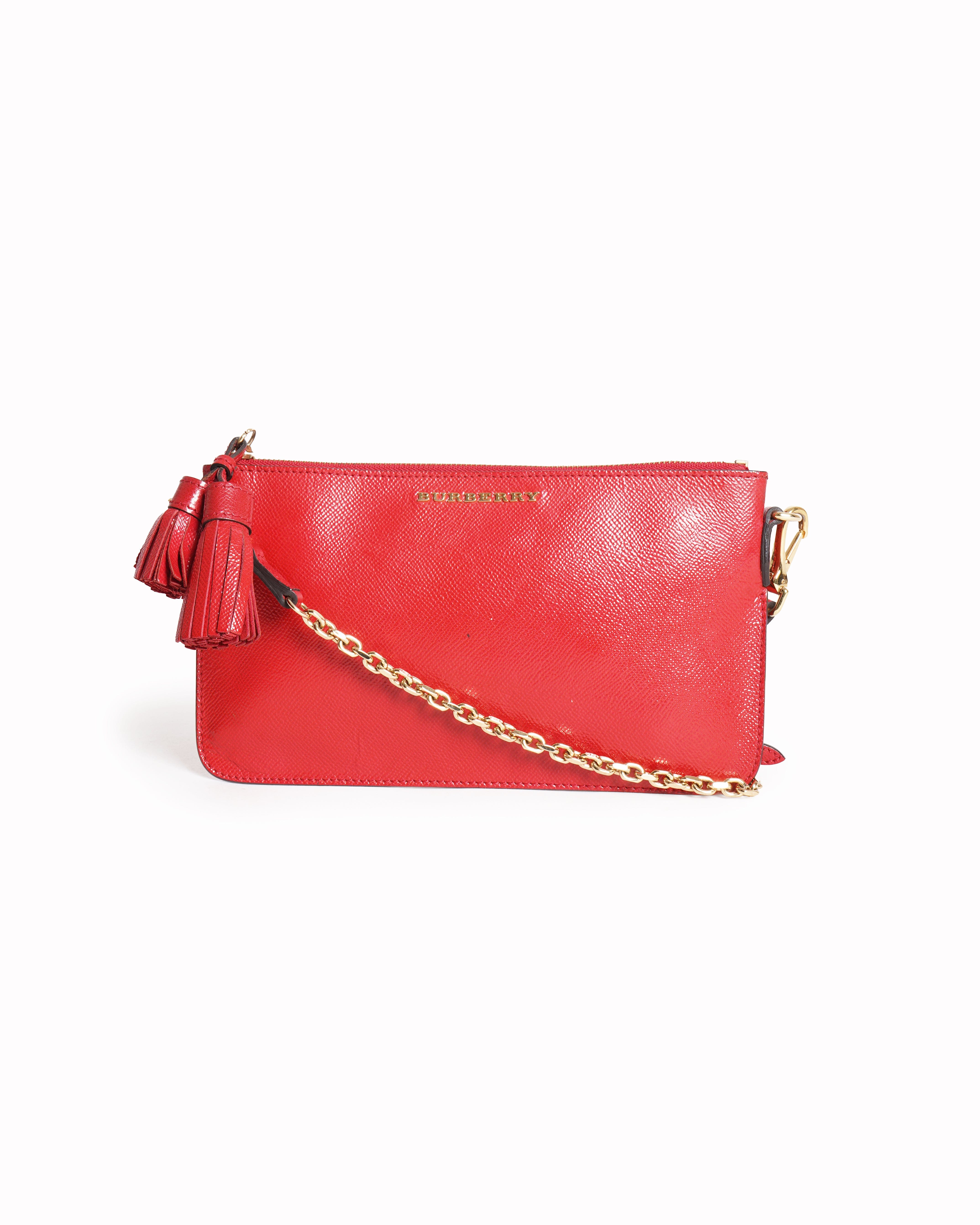 Burberry Red Crossbody Bag