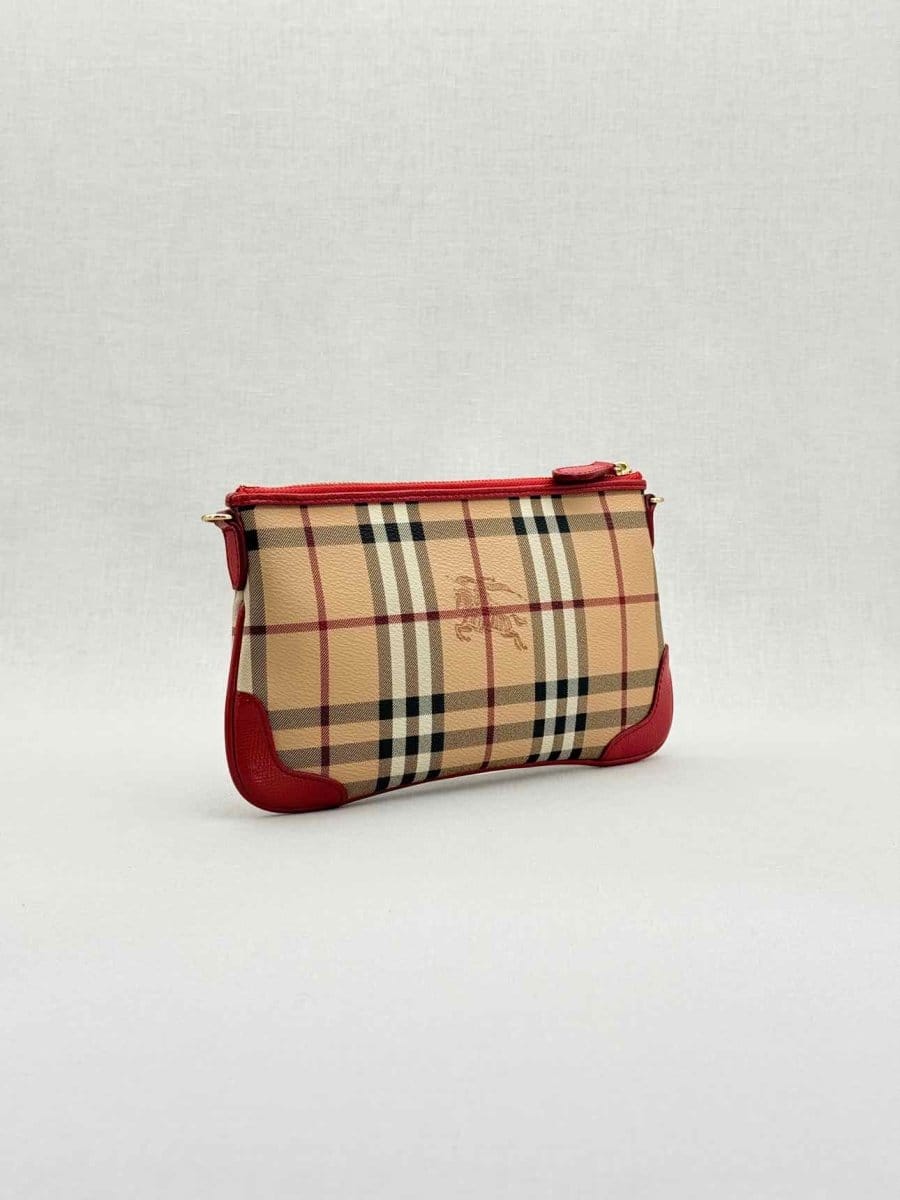 Burberry Beige w/ Red Check Crossbody