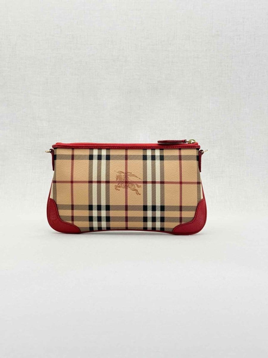 Burberry Beige w/ Red Check Crossbody