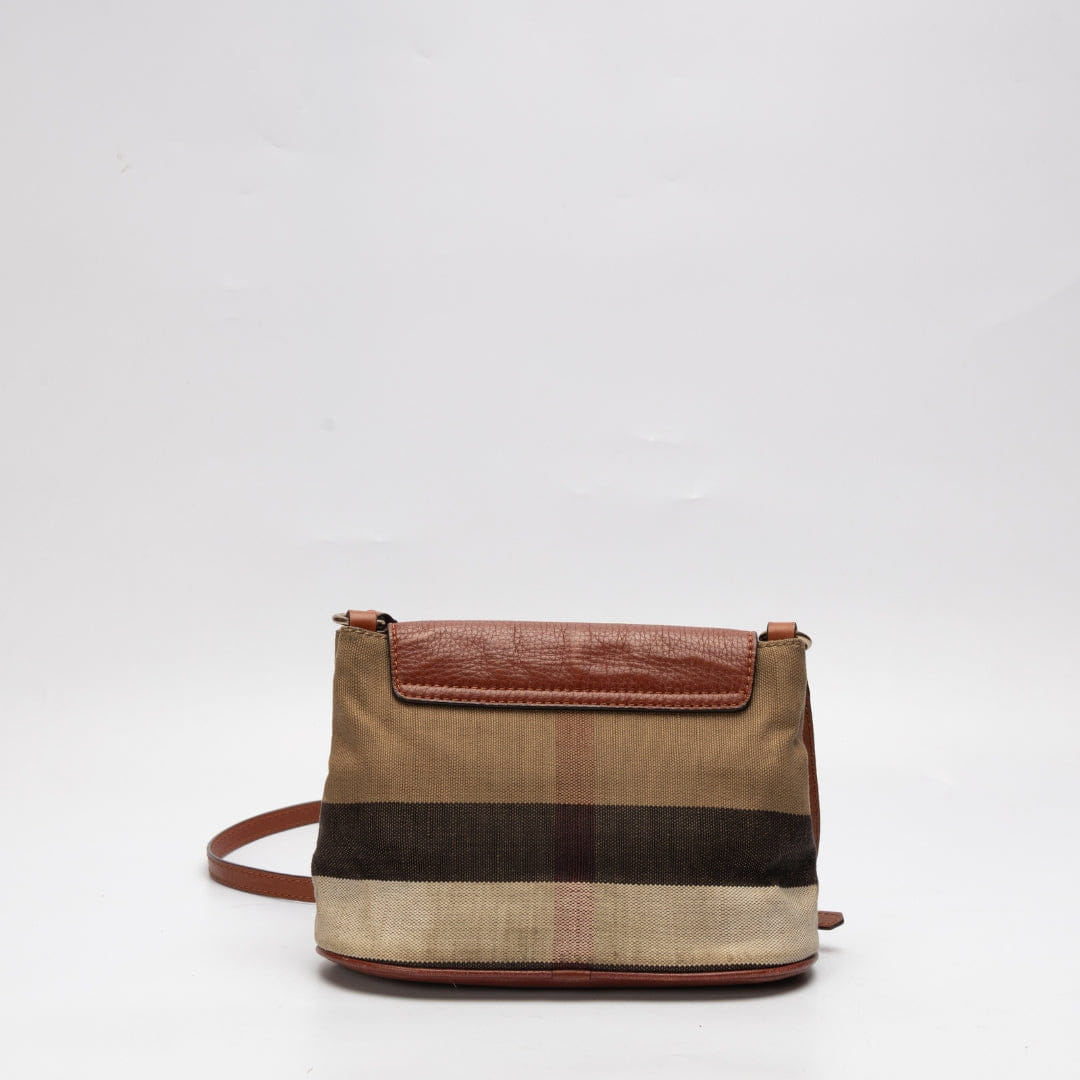Burberry Check Gowan Crossbody Bag