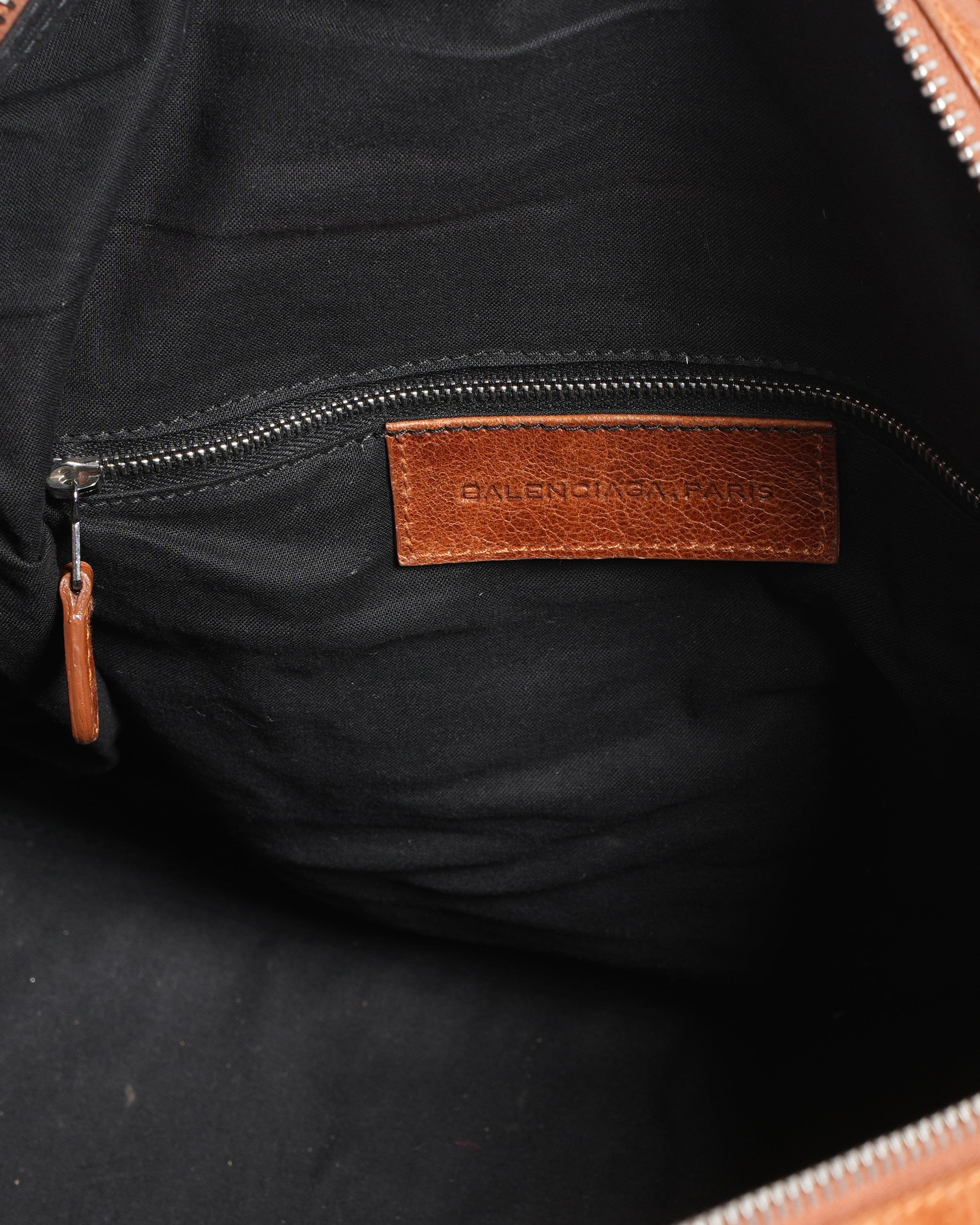 Balenciaga Mandarin Leather Giant Tote