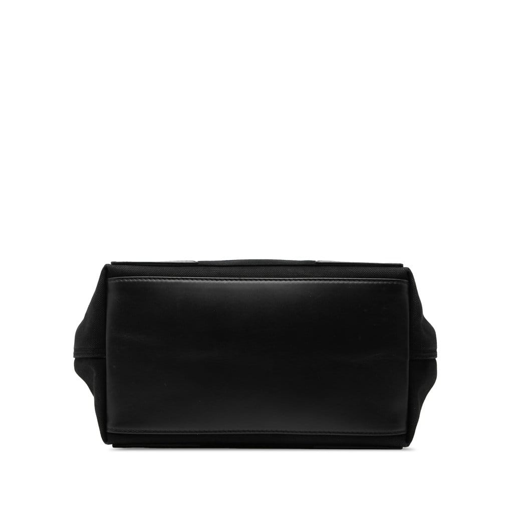 Balenciaga Canvas Navy Cabas Tote S