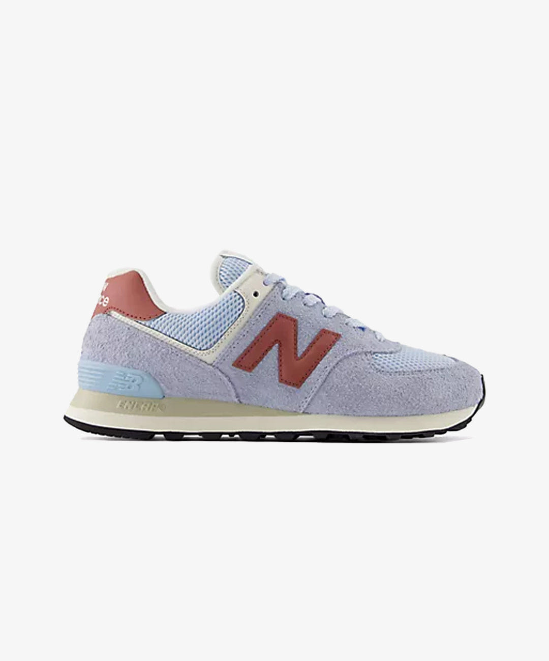 New Balance | 574 { OXFORD BLUE/APRICOT ORANGE