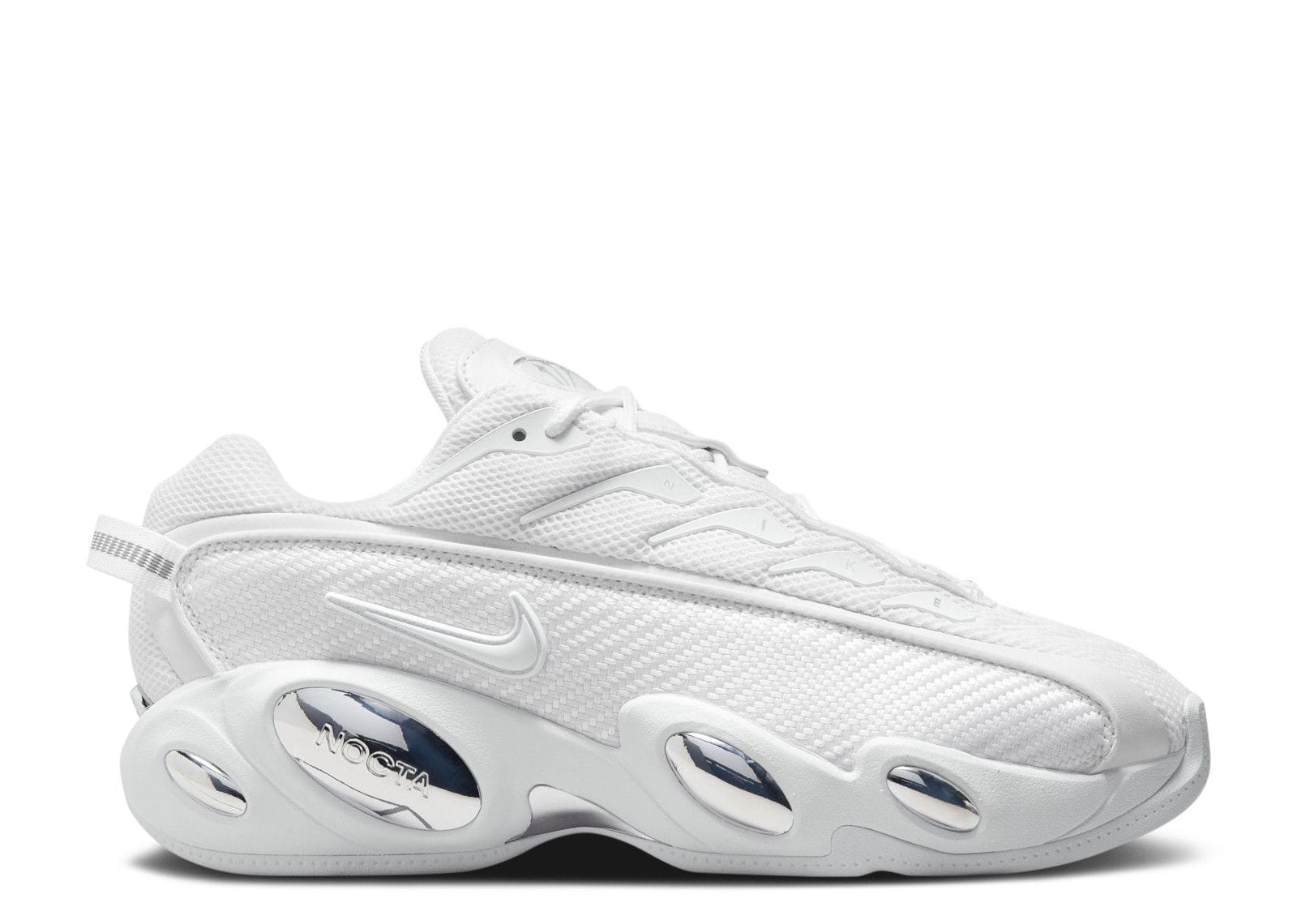 Nike NOCTA Glide Drake White Chrome (WORN)