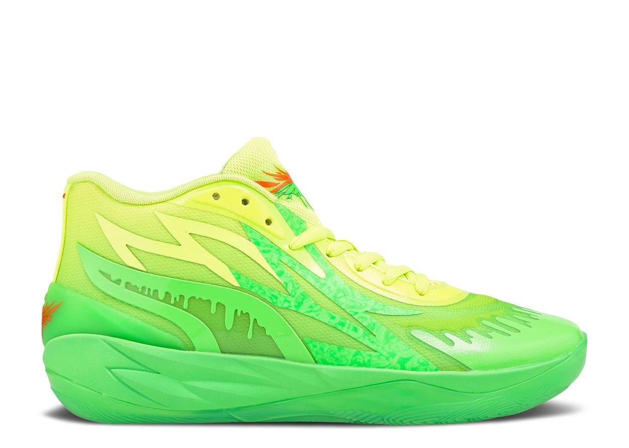 Nike Puma LaMelo Ball MB.02 Nickelodeon Slime (WORN)