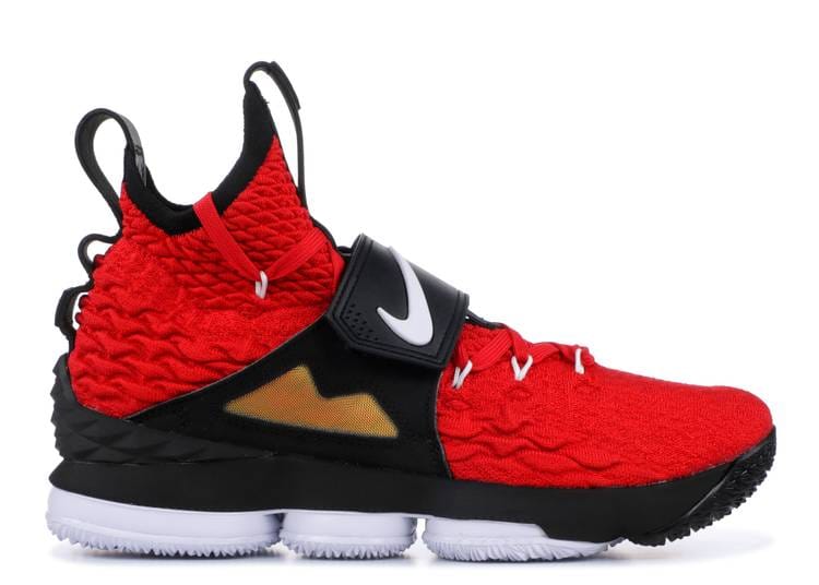 Nike LeBron 15 Red Diamond Turf (WORN)