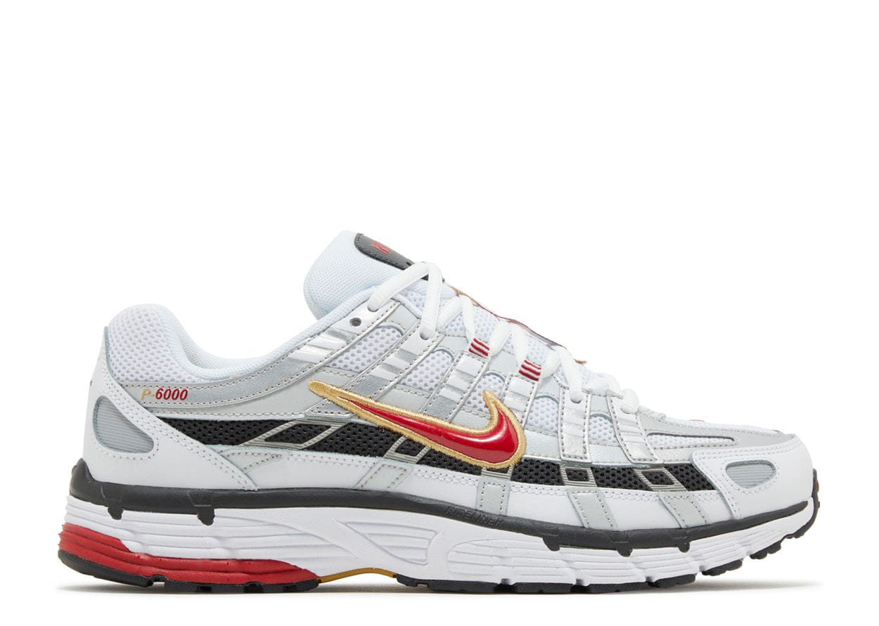 Nike P - 6000 Platinum Varsity Red