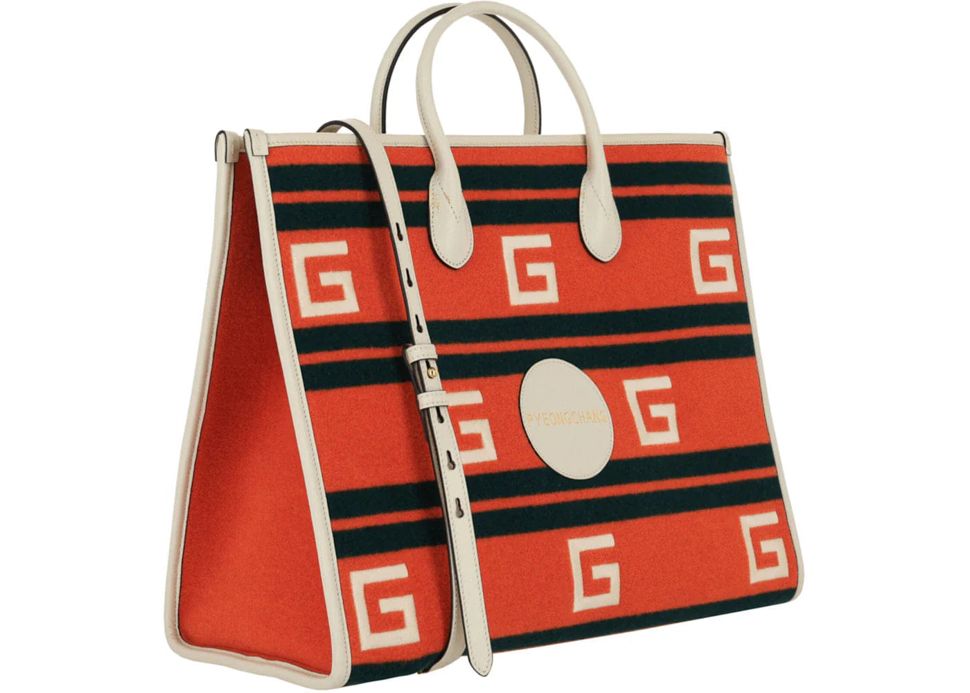 Gucci Pyeongchang Embroidered Tote Multi