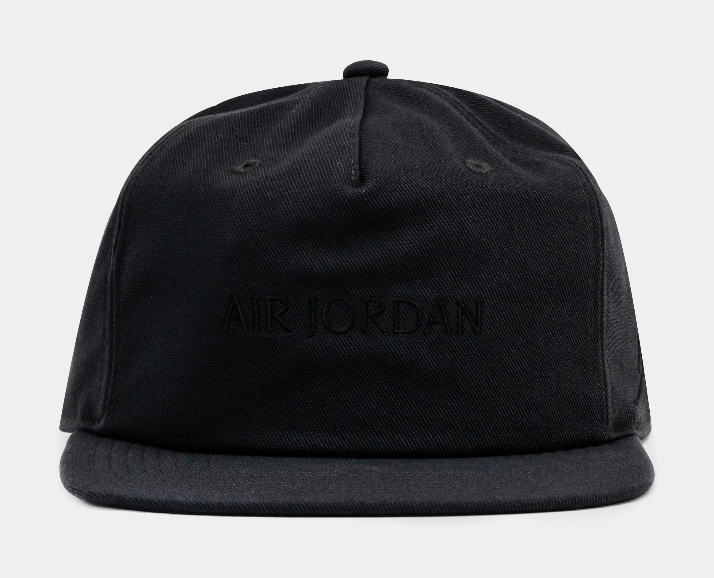 Air Jordan Club Unstructured Cap Mens Snapback (Black)