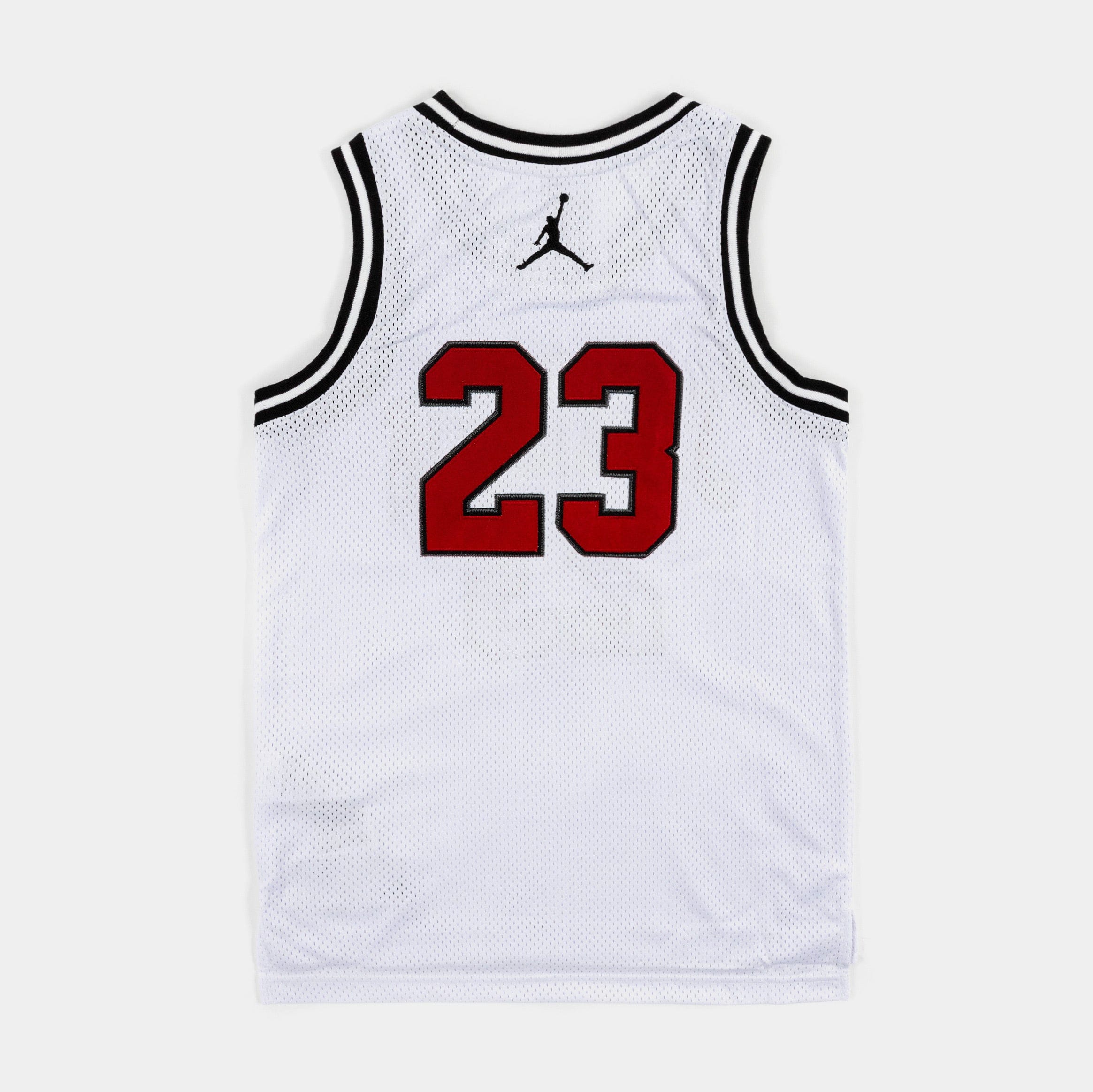 Air Jordan 23 Jersey Tank Grade School Jersey (White/Red/White)