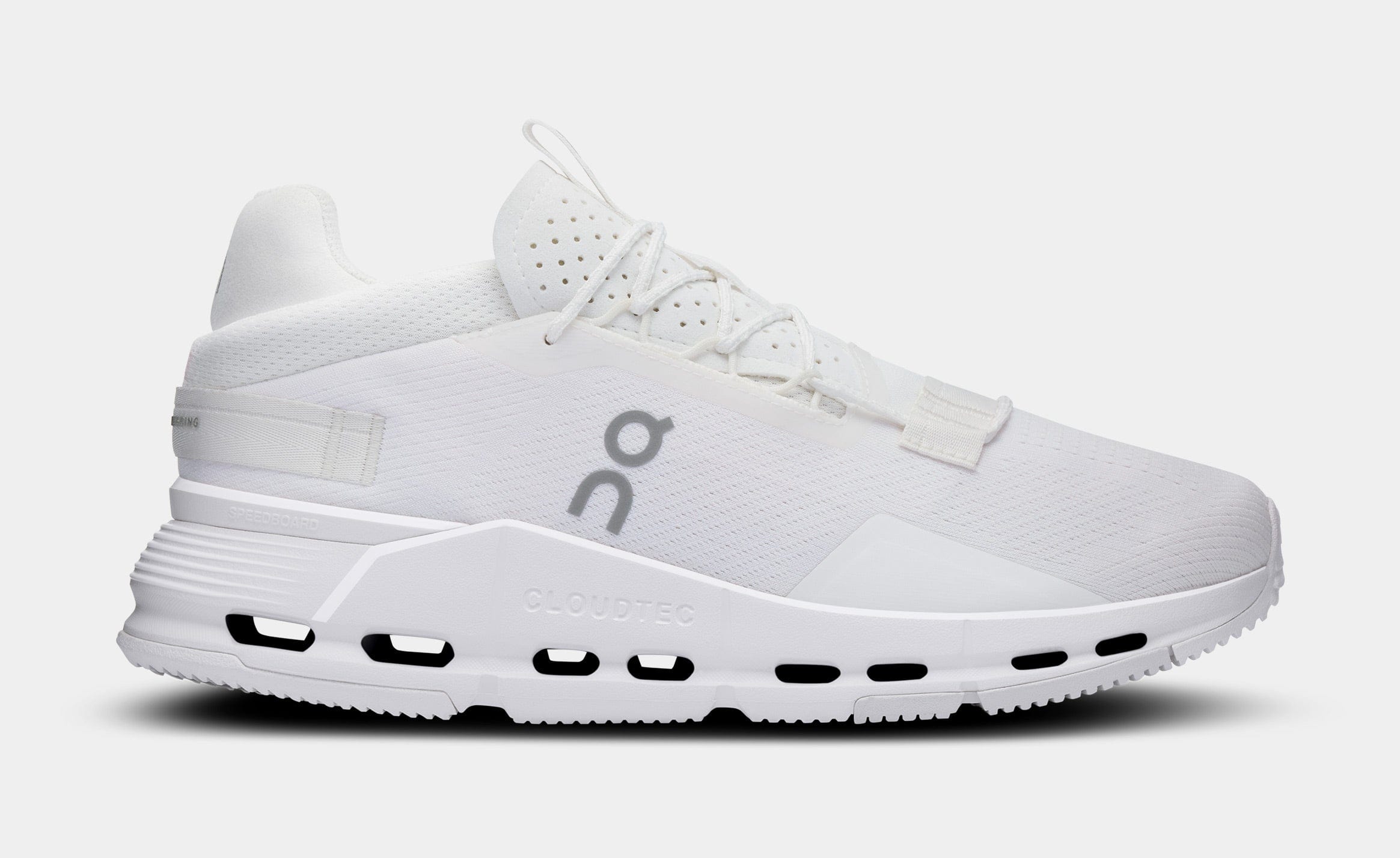 On Running Cloudnova 2 Mens Running Shoes (All White)
