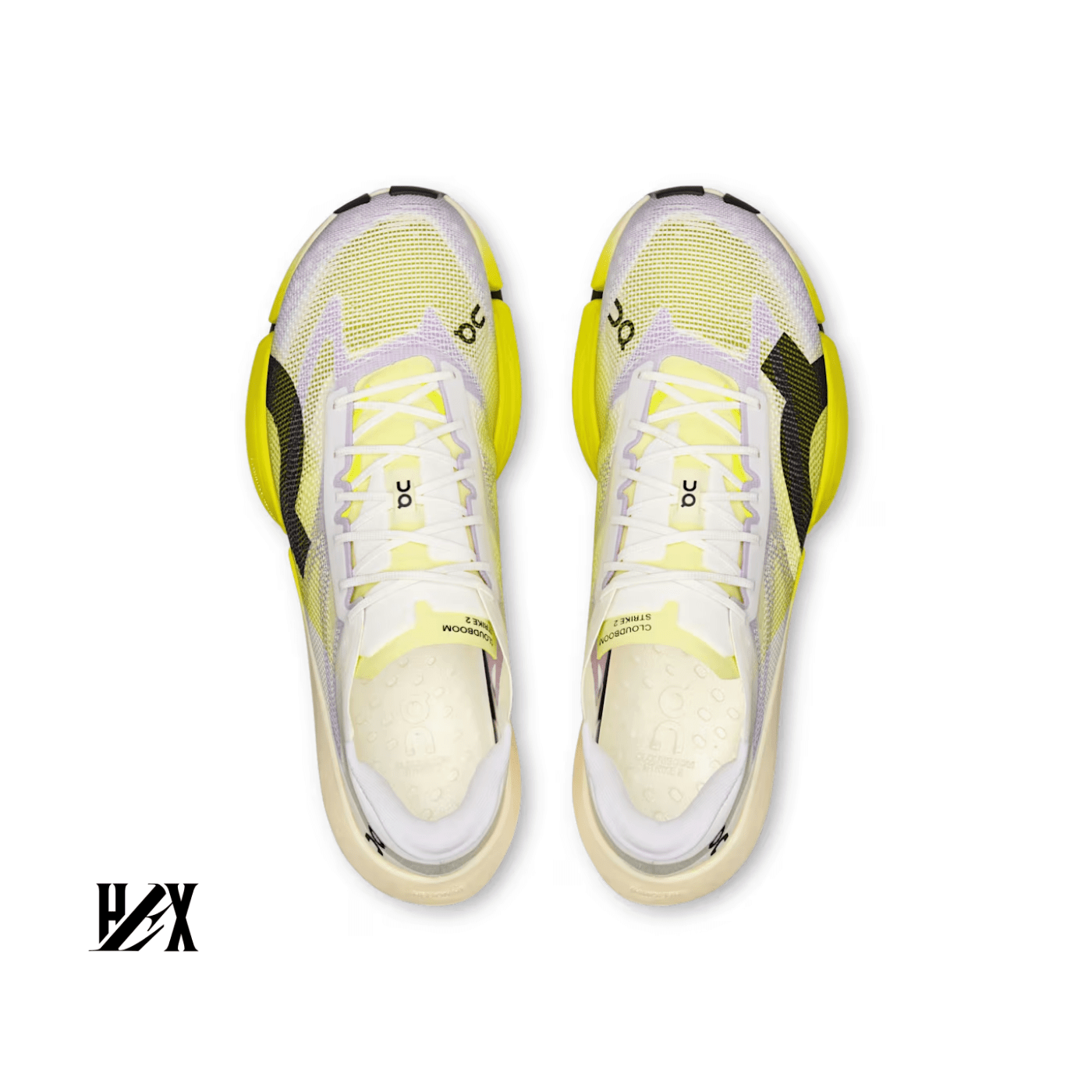 On Running Cloudboom Strike 2 White | Lime
