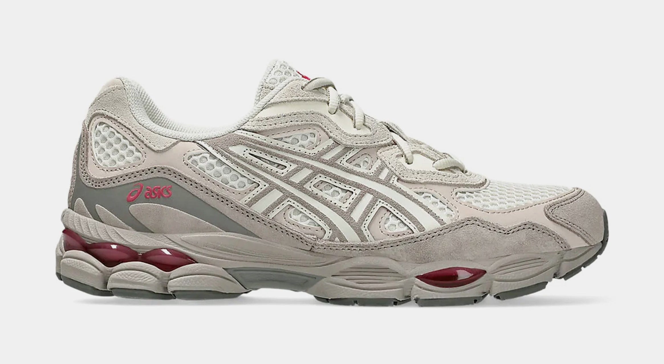 ASICS Gel NYC Mens Running Shoes (Cream/Moonrock)