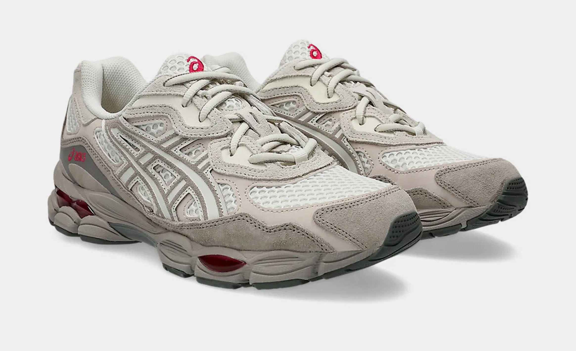 ASICS Gel NYC Mens Running Shoes (Cream/Moonrock)