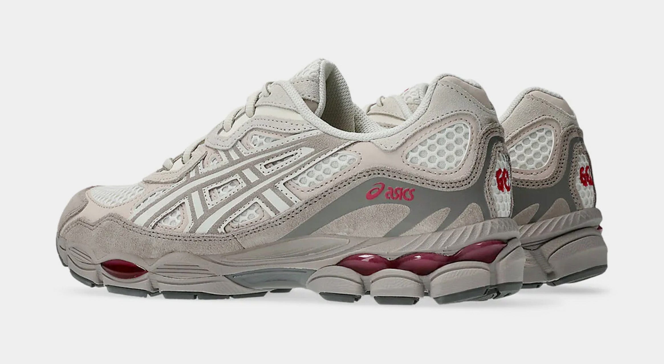 ASICS Gel NYC Mens Running Shoes (Cream/Moonrock)