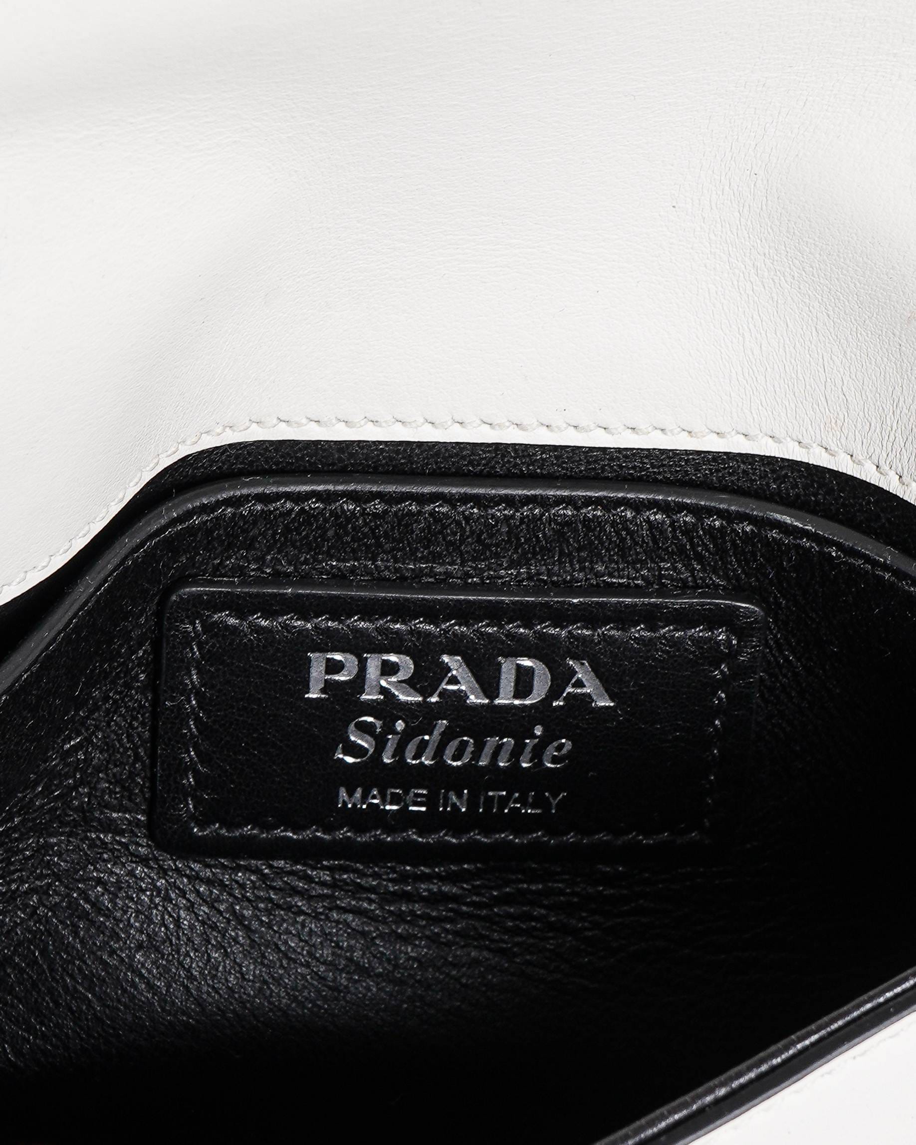Prada Sidonie Calf Leather Crossbody Bag