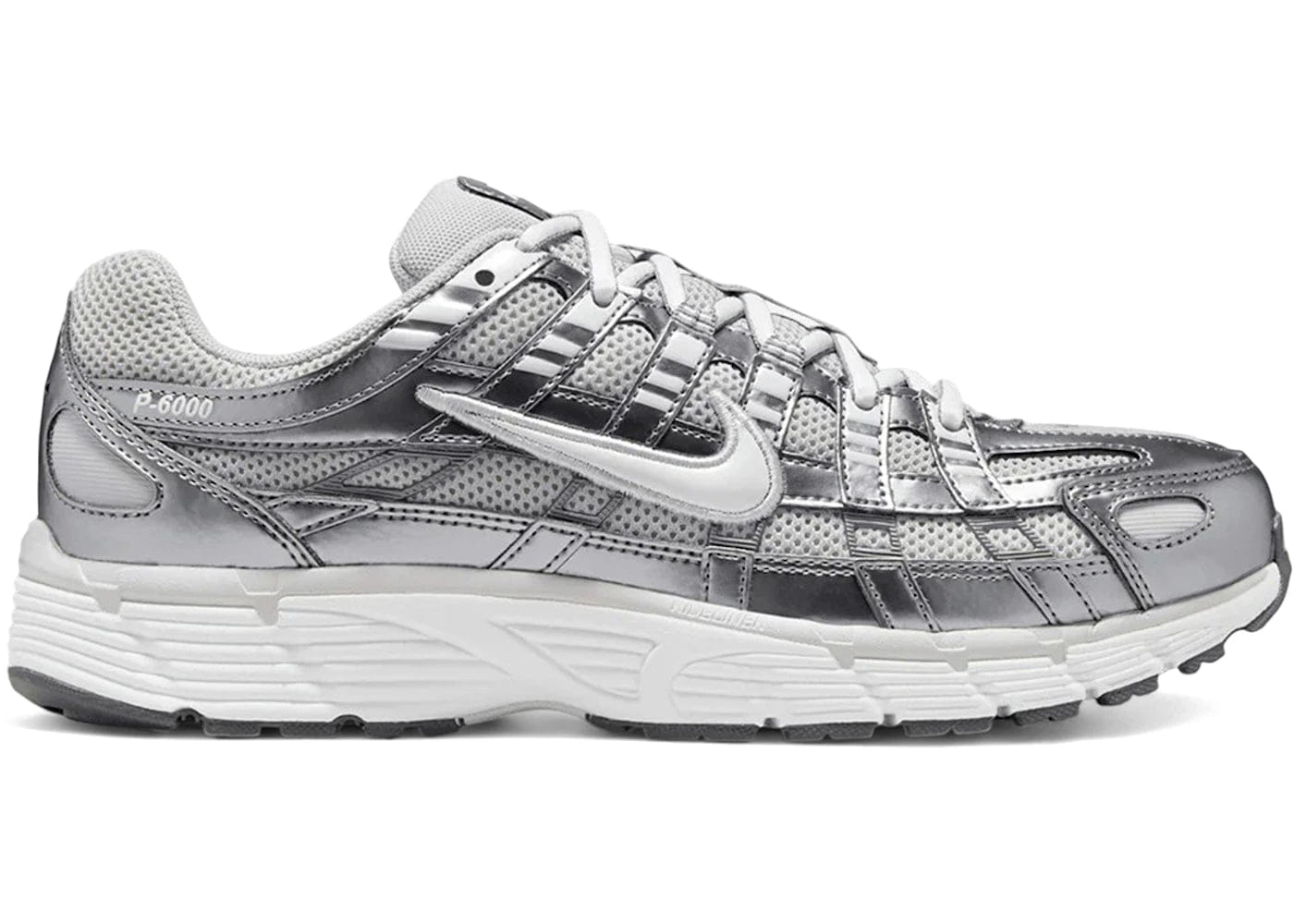 Nike P - 6000 Grey Fog Metallic Cool Grey Womens