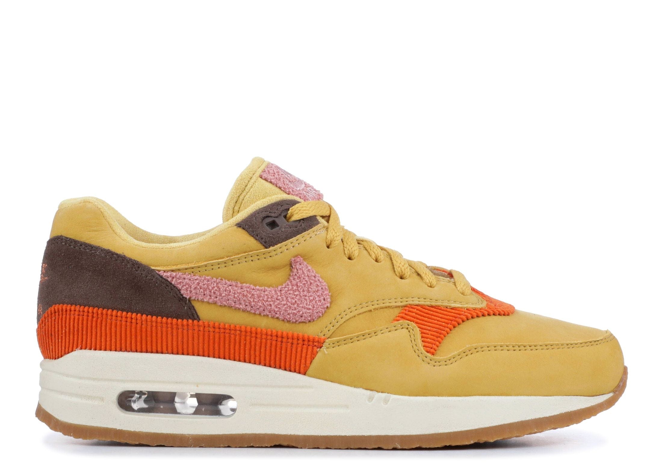 Nike Air Max 1 Crepe Wheat Gold Rust Pink
