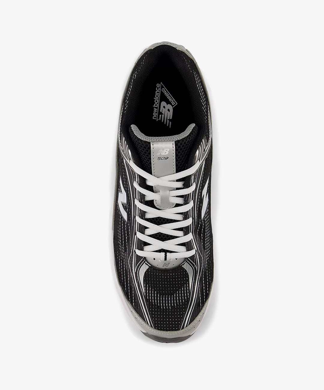 New Balance | 509 { BLACK/WHITE/SILVER METALLIC