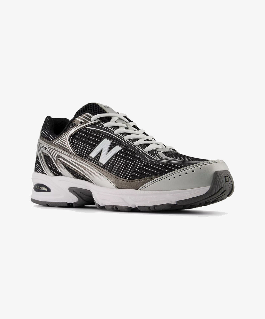 New Balance | 509 { BLACK/WHITE/SILVER METALLIC