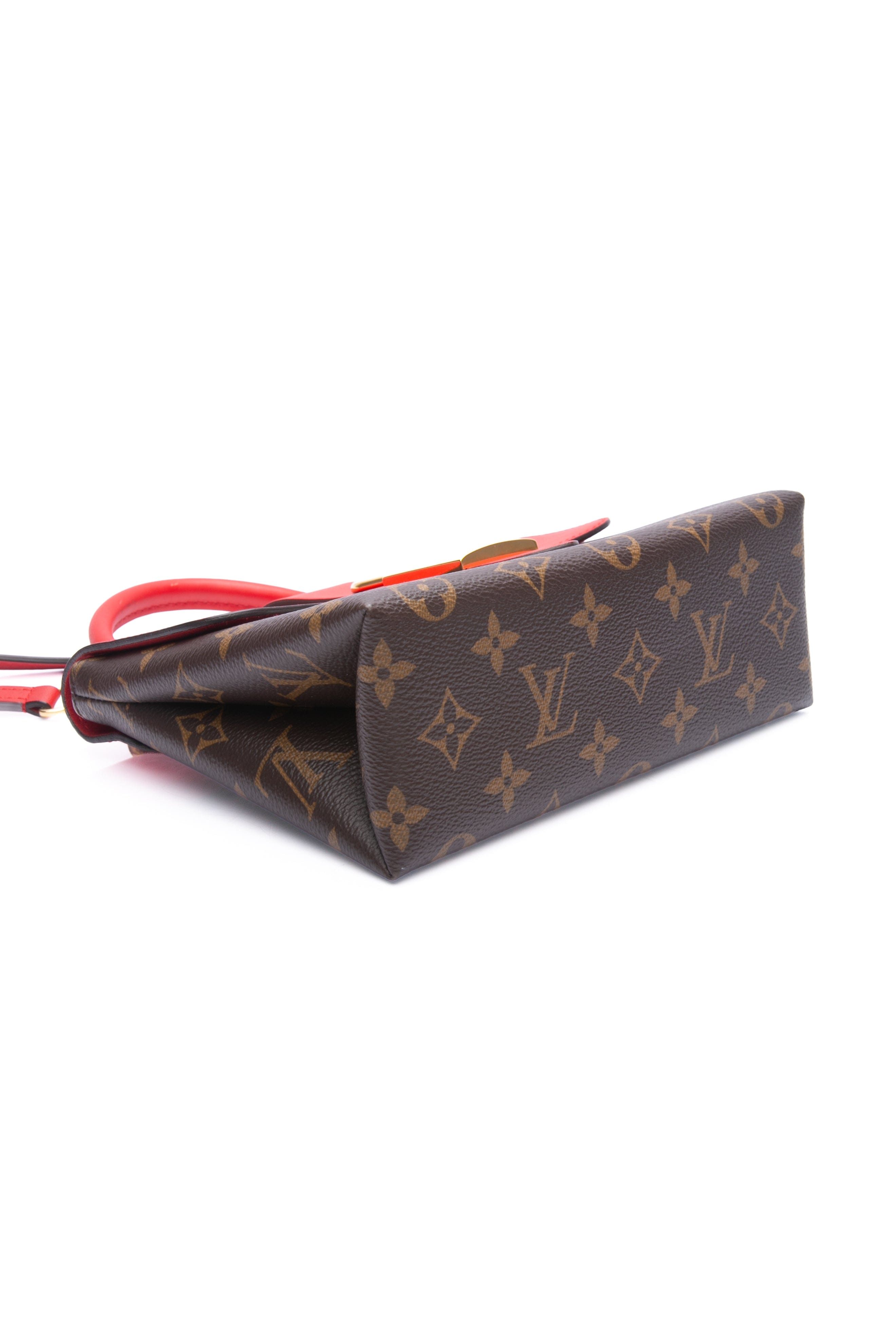 LOUIS VUITTON Coquelicot Monogram Locky BB Crossbody Bag