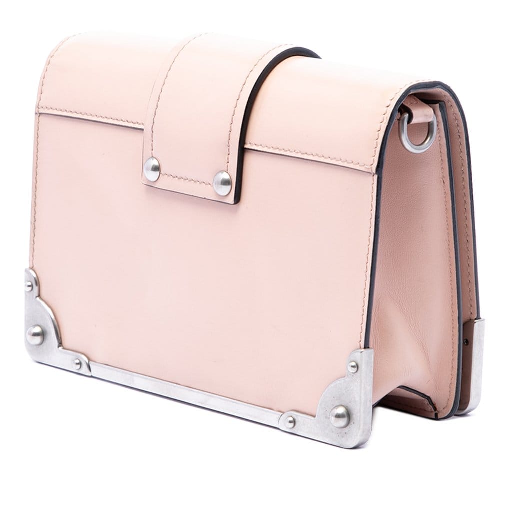 Prada Spazzolato Soft Calfskin Cahier Crossbody