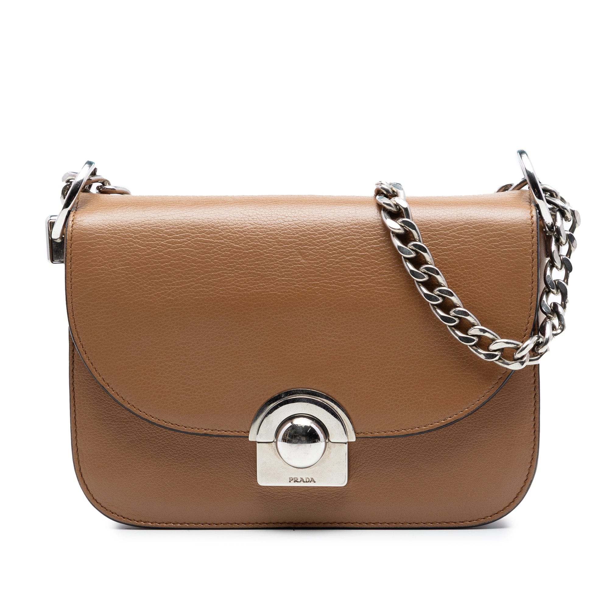 Prada Glace Calf Arcade Crossbody