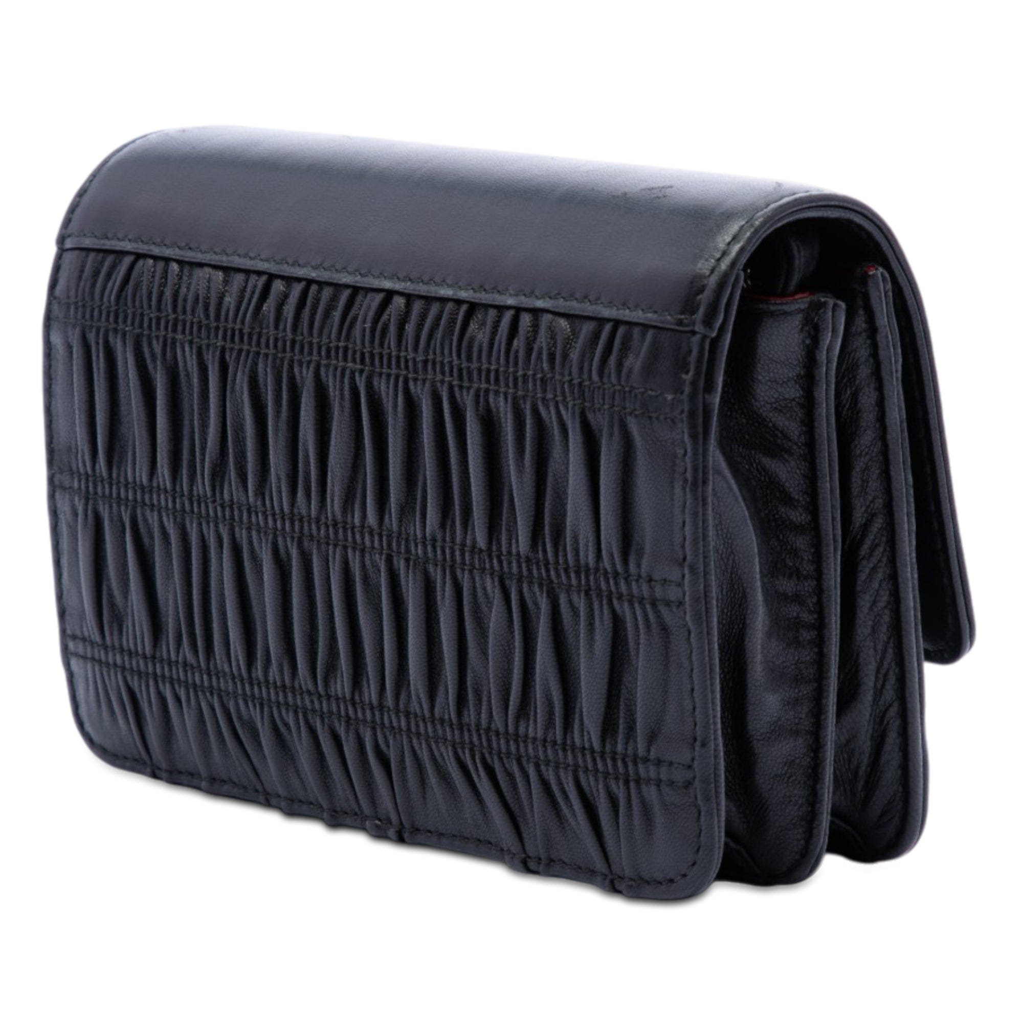 Prada Nappa Gaufre and Brushed Leather Crossbody