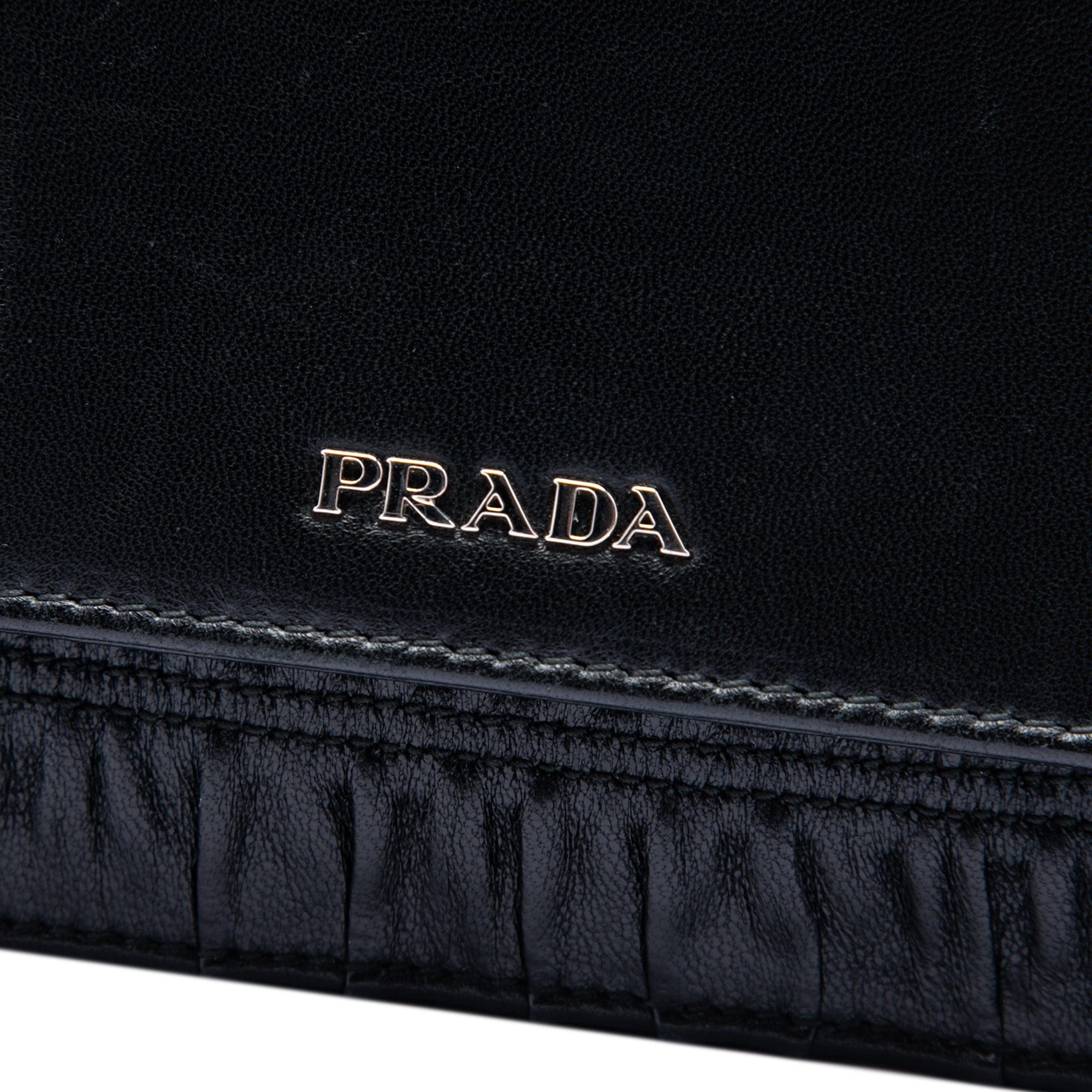 Prada Nappa Gaufre and Brushed Leather Crossbody