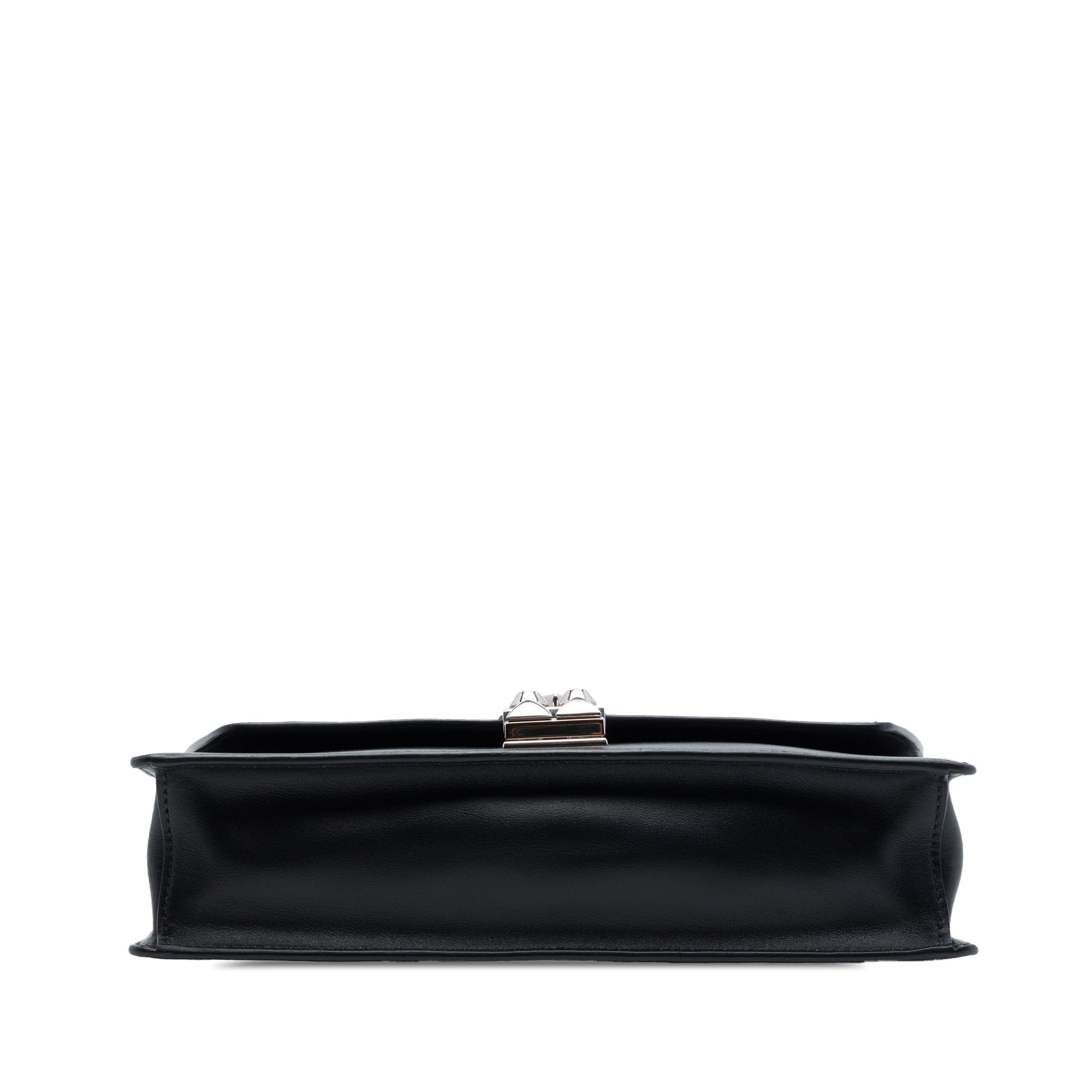 Prada City Calfskin and Saffiano Studded Elektra Crossbody