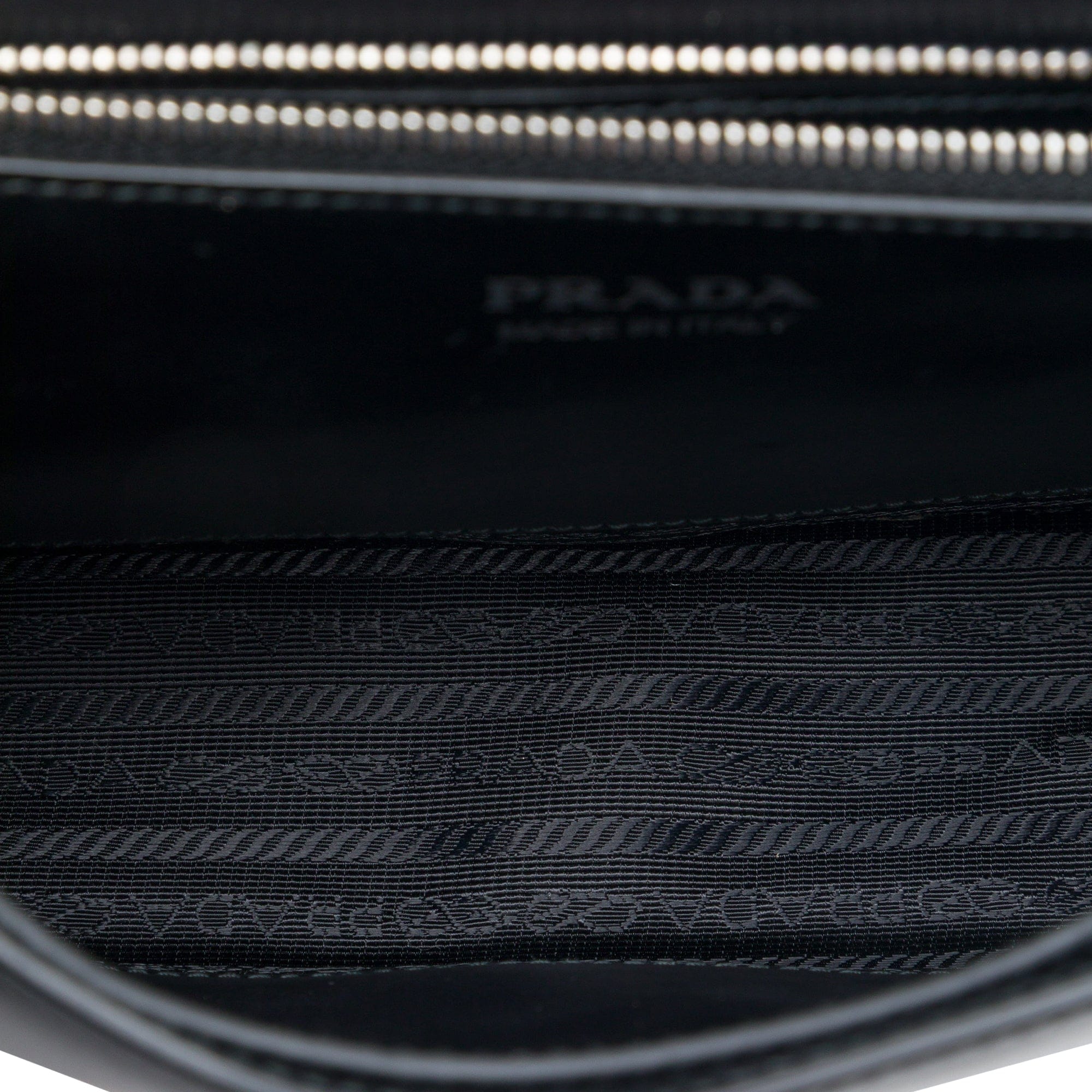 Prada City Calfskin and Saffiano Studded Elektra Crossbody