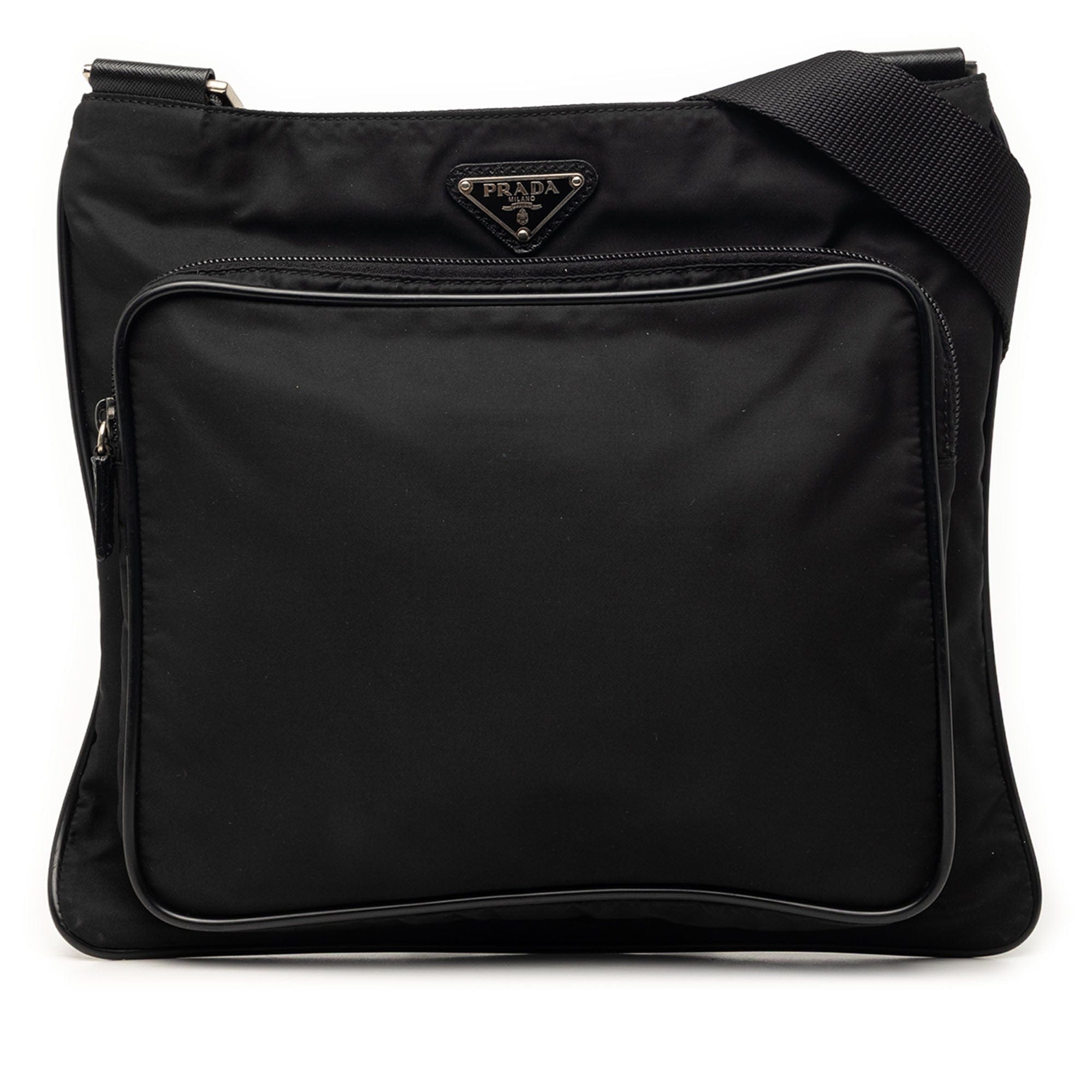 Prada Tessuto Zip Top Crossbody
