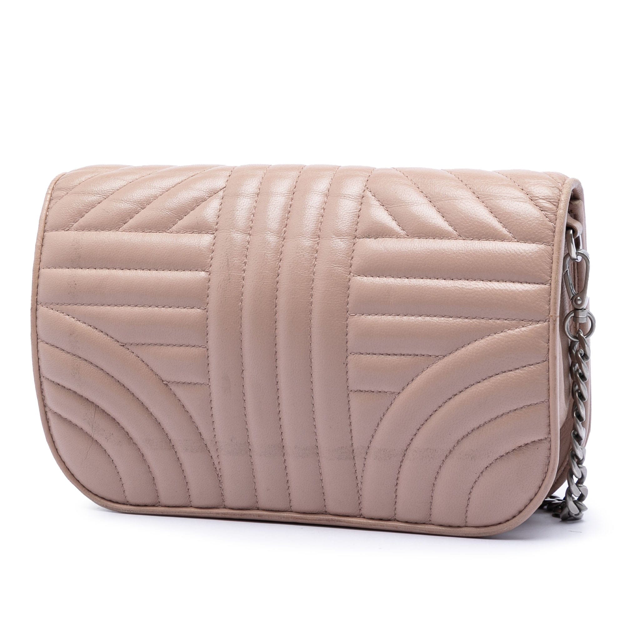 Prada Mini Soft Calf Impunture Diagramme Crossbody