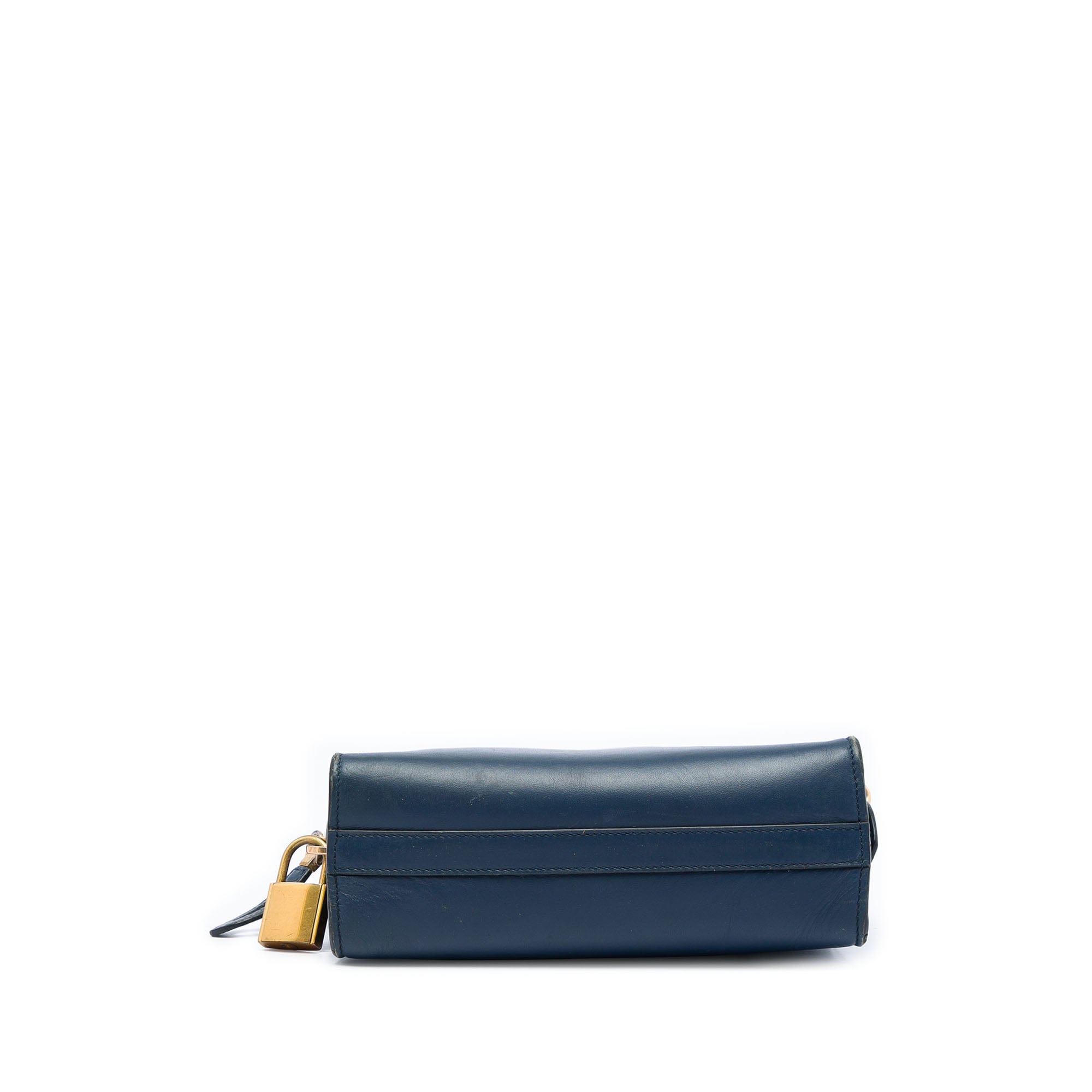 Prada Medium Saffiano Trimmed City Calf Greca Esplanade Crossbody